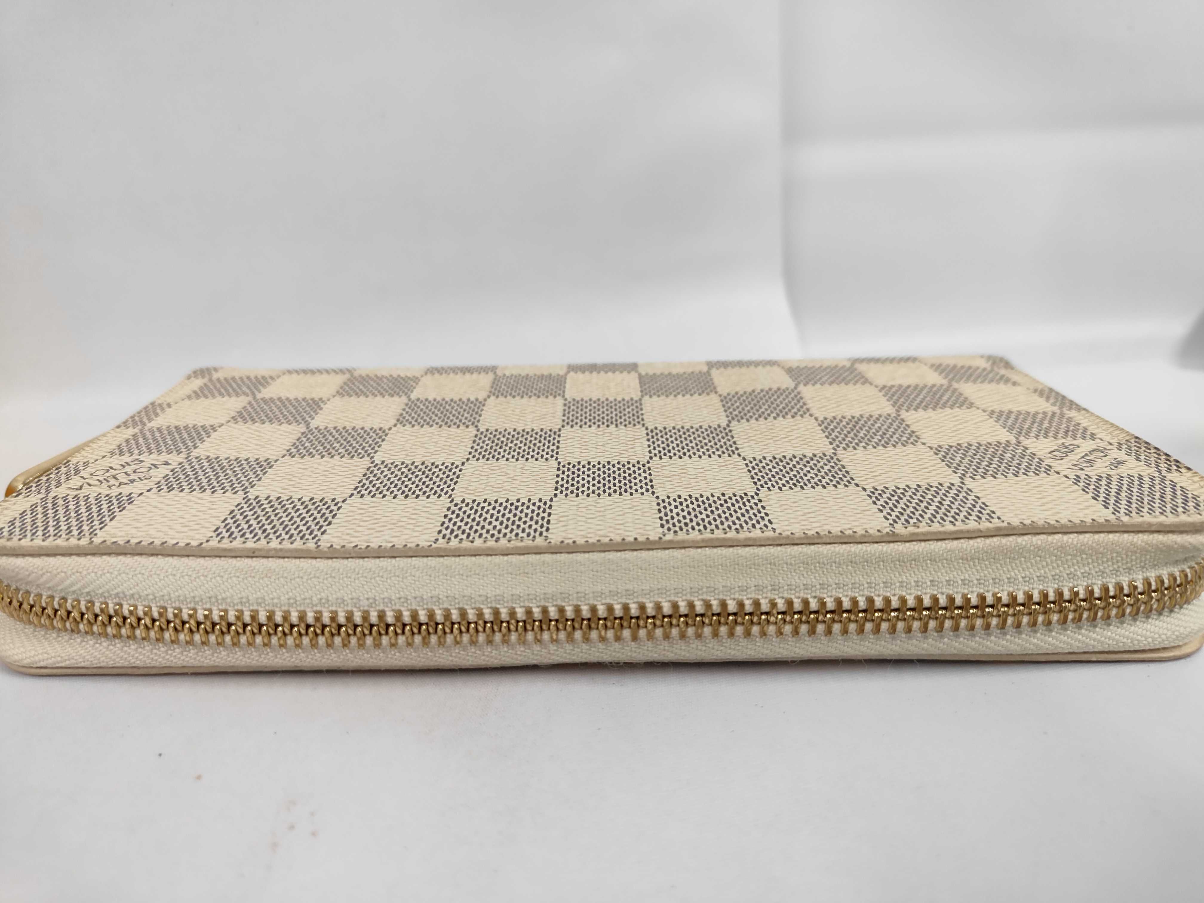 Damier Azur Holiday Season Bird Print Zippy Wallet Long Wallet N60139 GI3168 Wallet — view 5