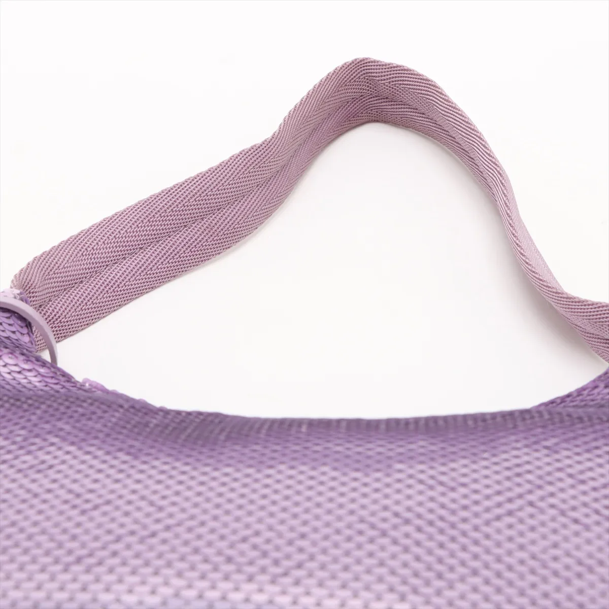 Reedition Sequin x Nylon Handbag Purple — view 6