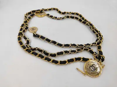 Coco Mark Triple Chain Belt