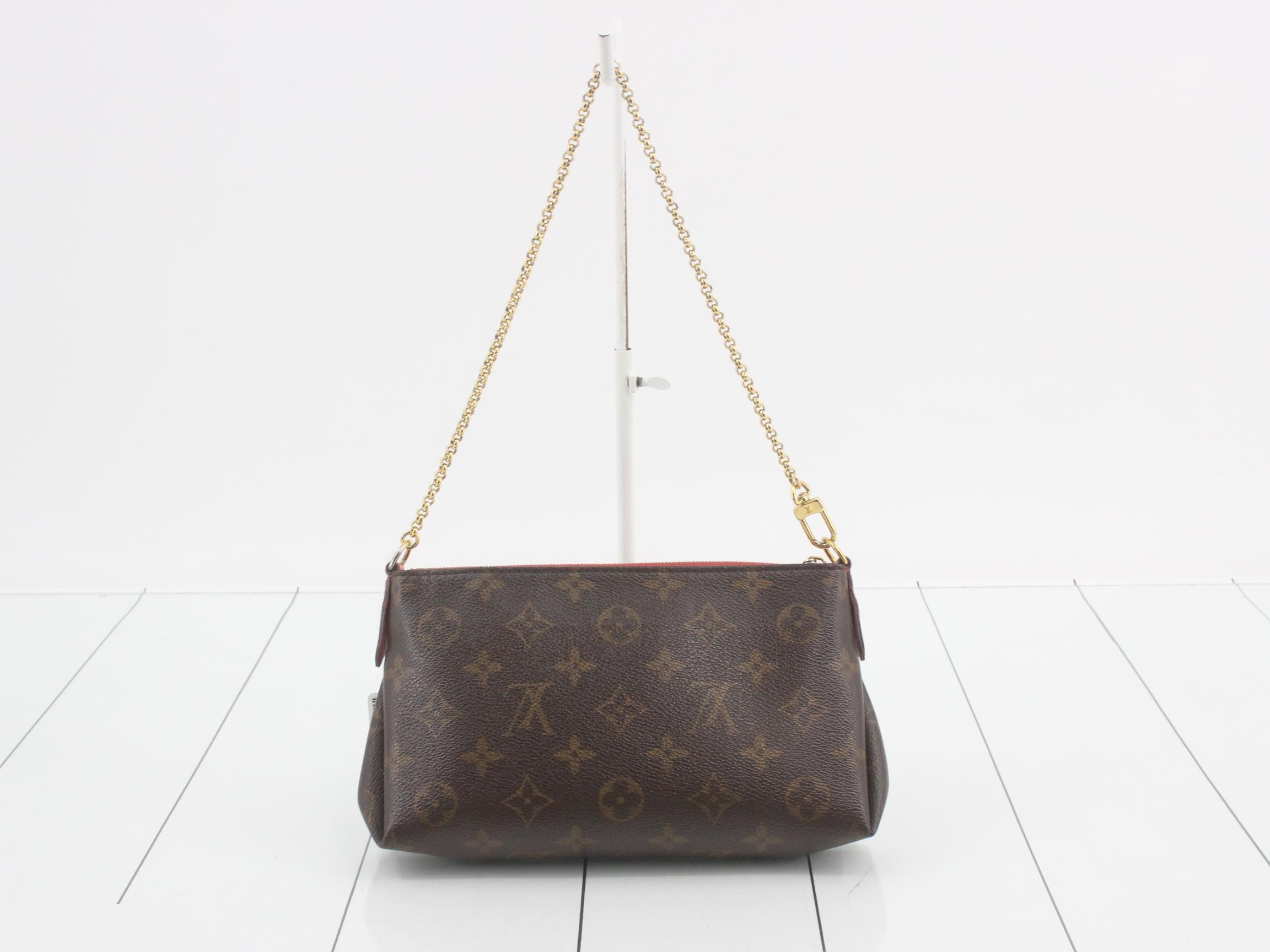 Monogram Pallas Clutch Cerise Shoulder Bag — view 2