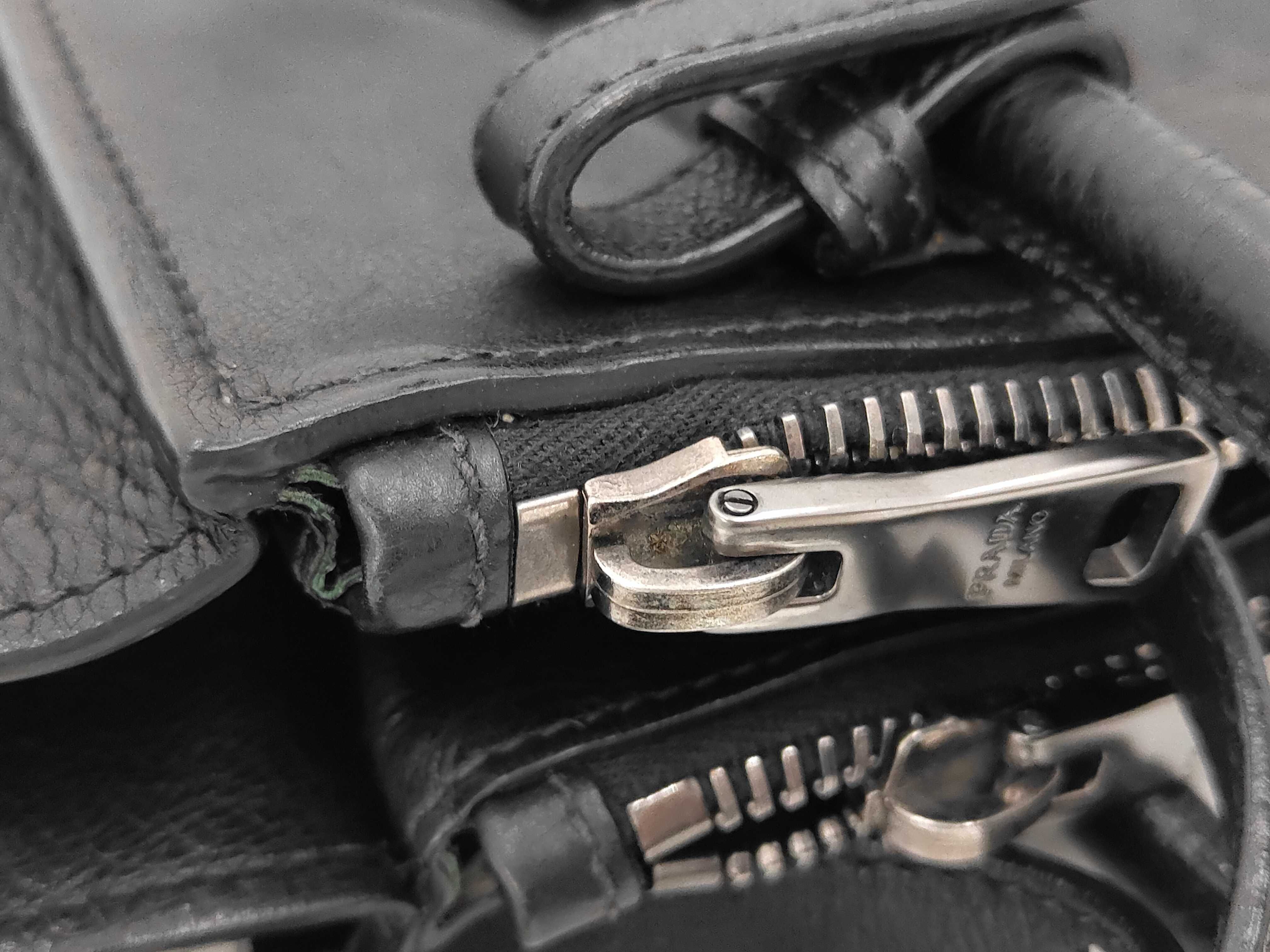 handbag, leather, black handbag — view 12
