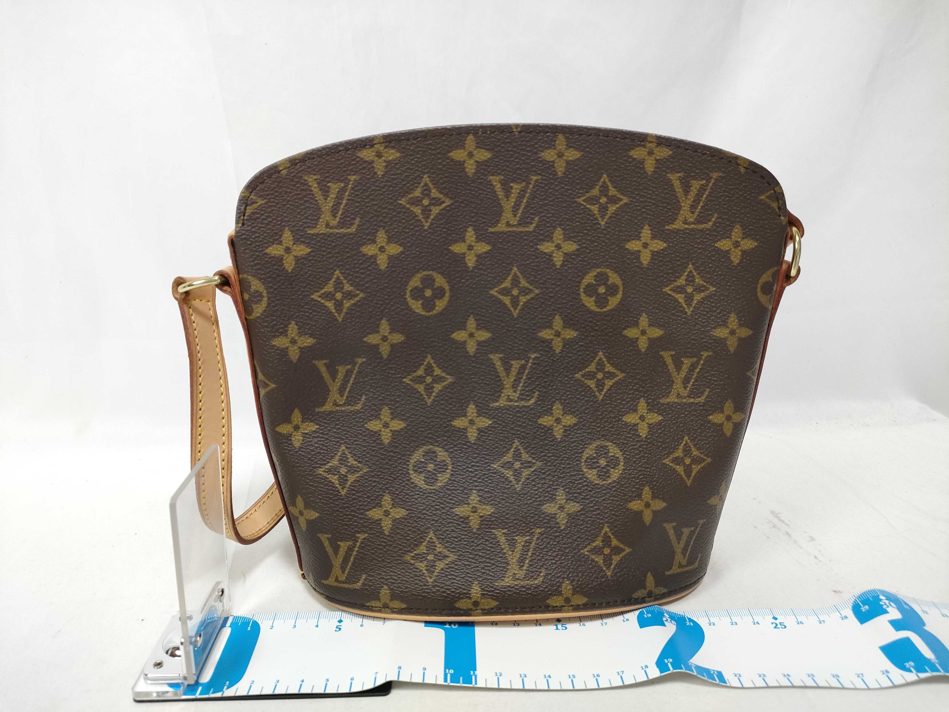 LV Monogram Druot Shoulder Bag — view 2