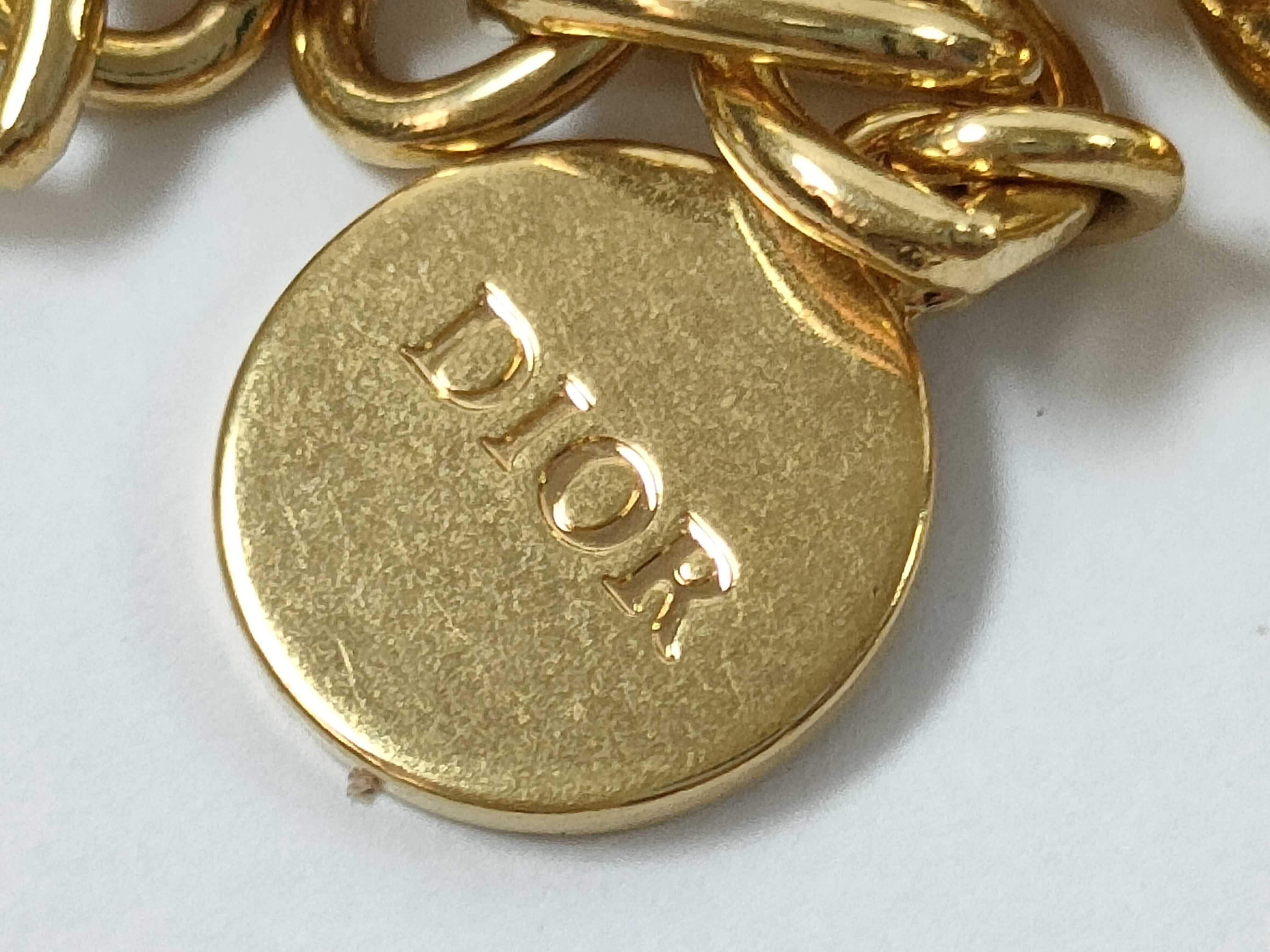 CD Triple Chain Necklace — view 6