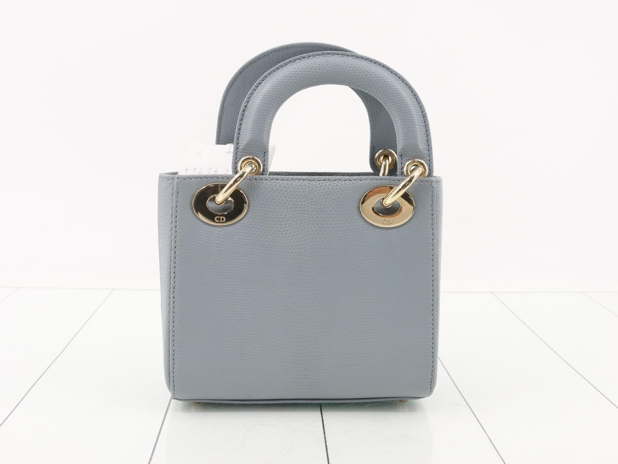 Lady Dior Lizard 2-Way Handbag — view 2