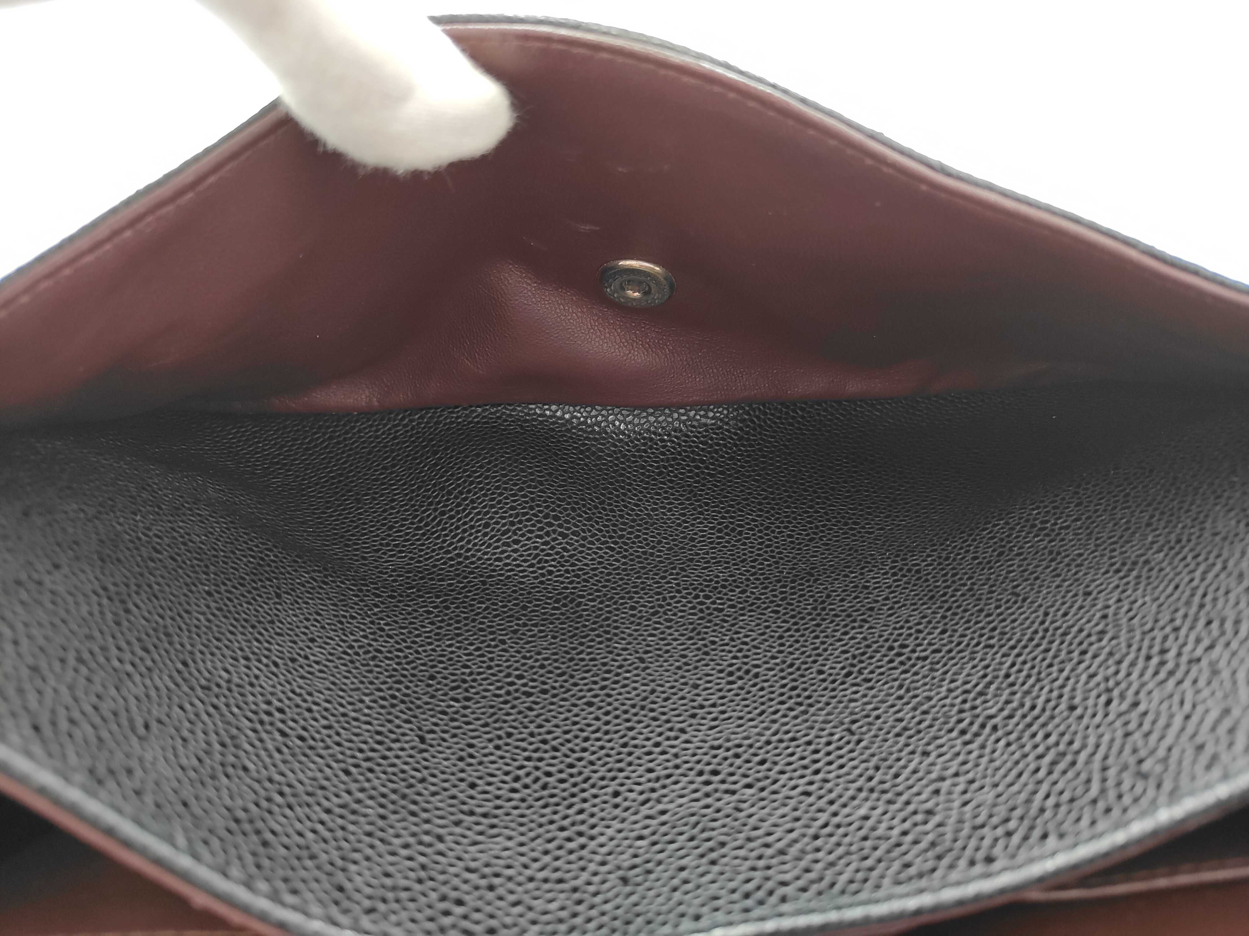 Caviar Skin Double Matelassé Jumbo Shoulder Bag — view 11
