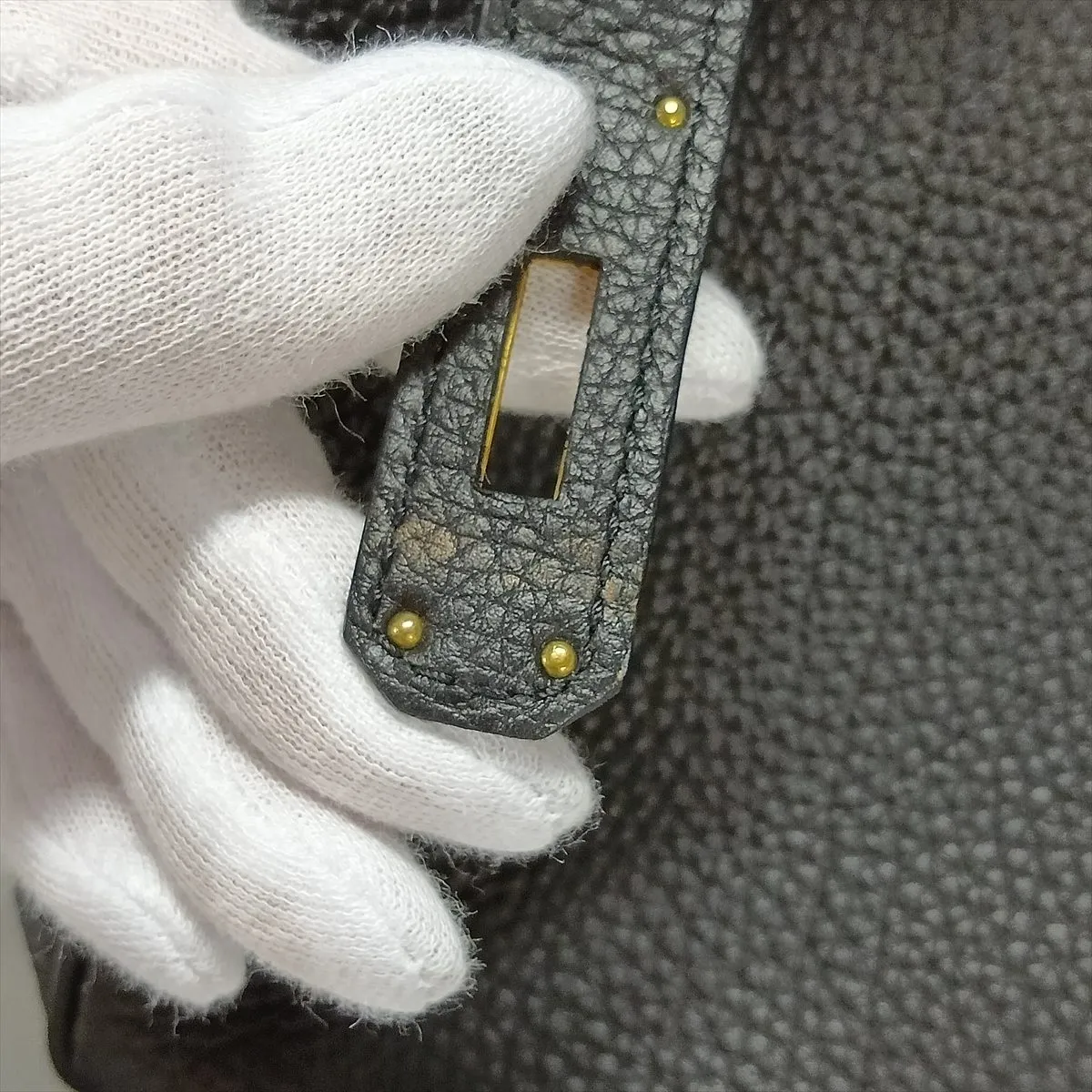 [Individually packaged] Hermes Birkin 30 Letournée Togo Black Gold Hardware X: 2016 — view 14