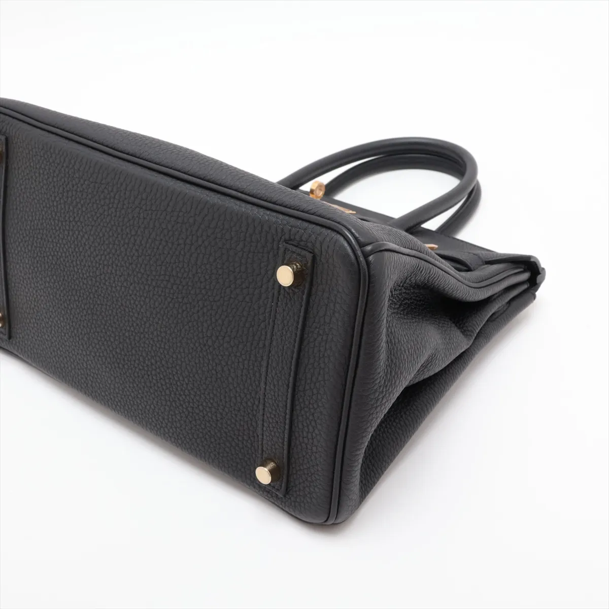 [Individually packaged] Hermes Birkin 30 Letournée Togo Black Gold Hardware X: 2016 — view 3