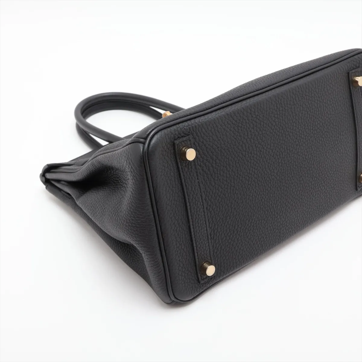 [Individually packaged] Hermes Birkin 30 Letournée Togo Black Gold Hardware X: 2016 — view 4