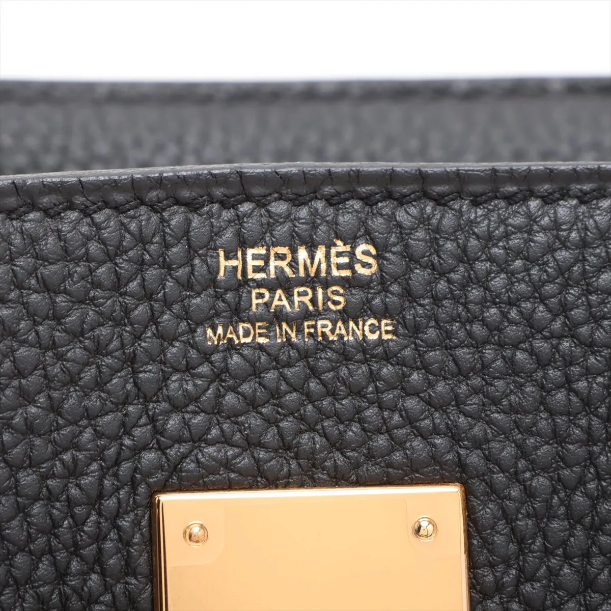 [Individually packaged] Hermes Birkin 30 Letournée Togo Black Gold Hardware X: 2016 — view 10