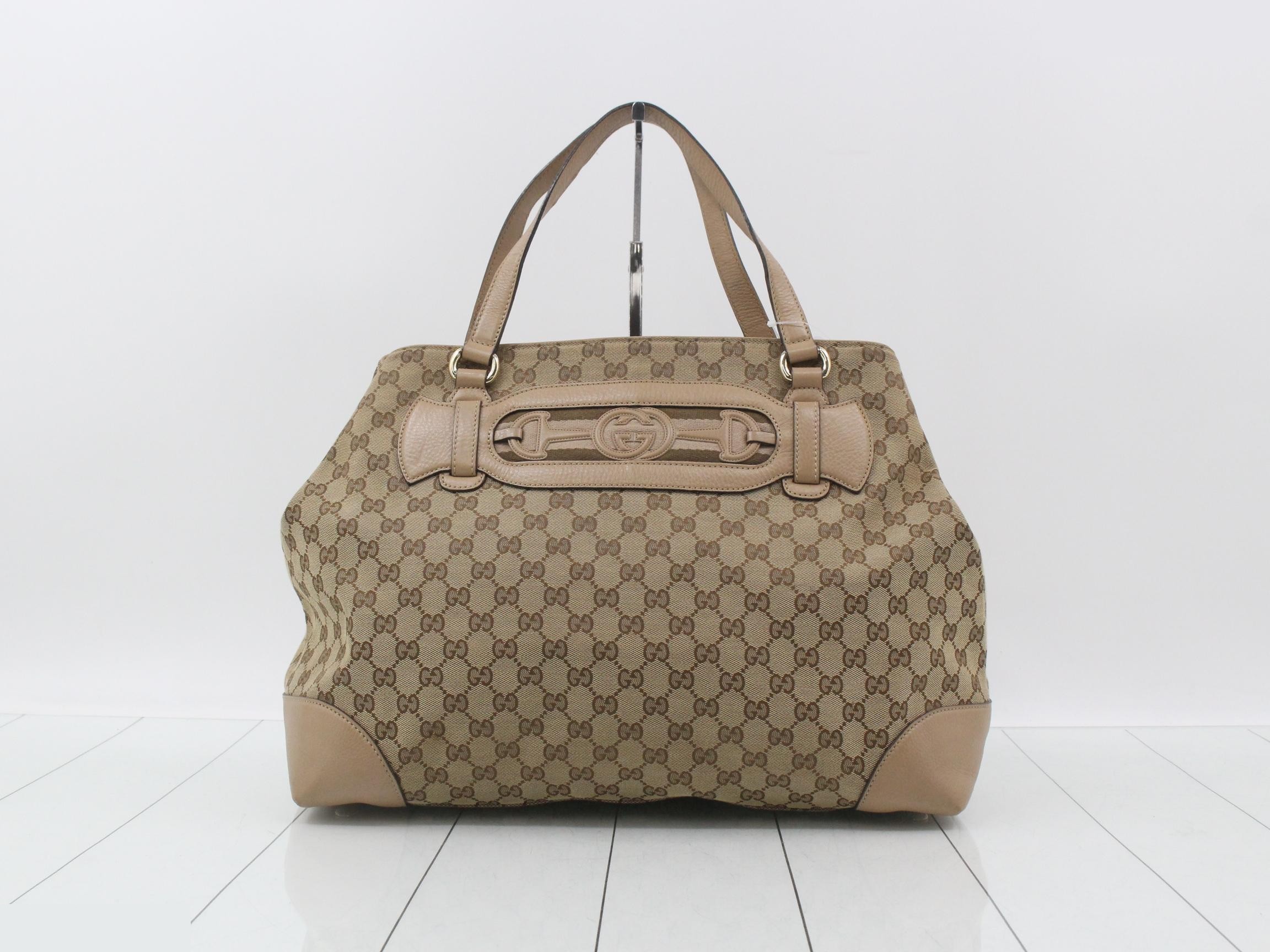 GG Canvas Interlocking Shoulder Bag