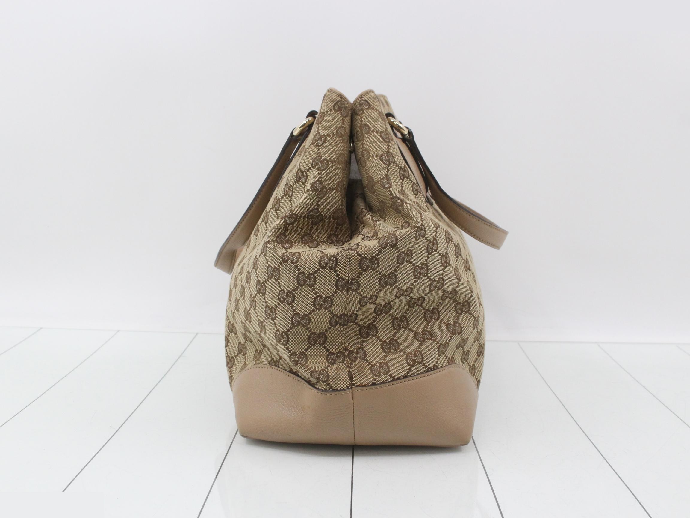 GG Canvas Interlocking Shoulder Bag — view 4