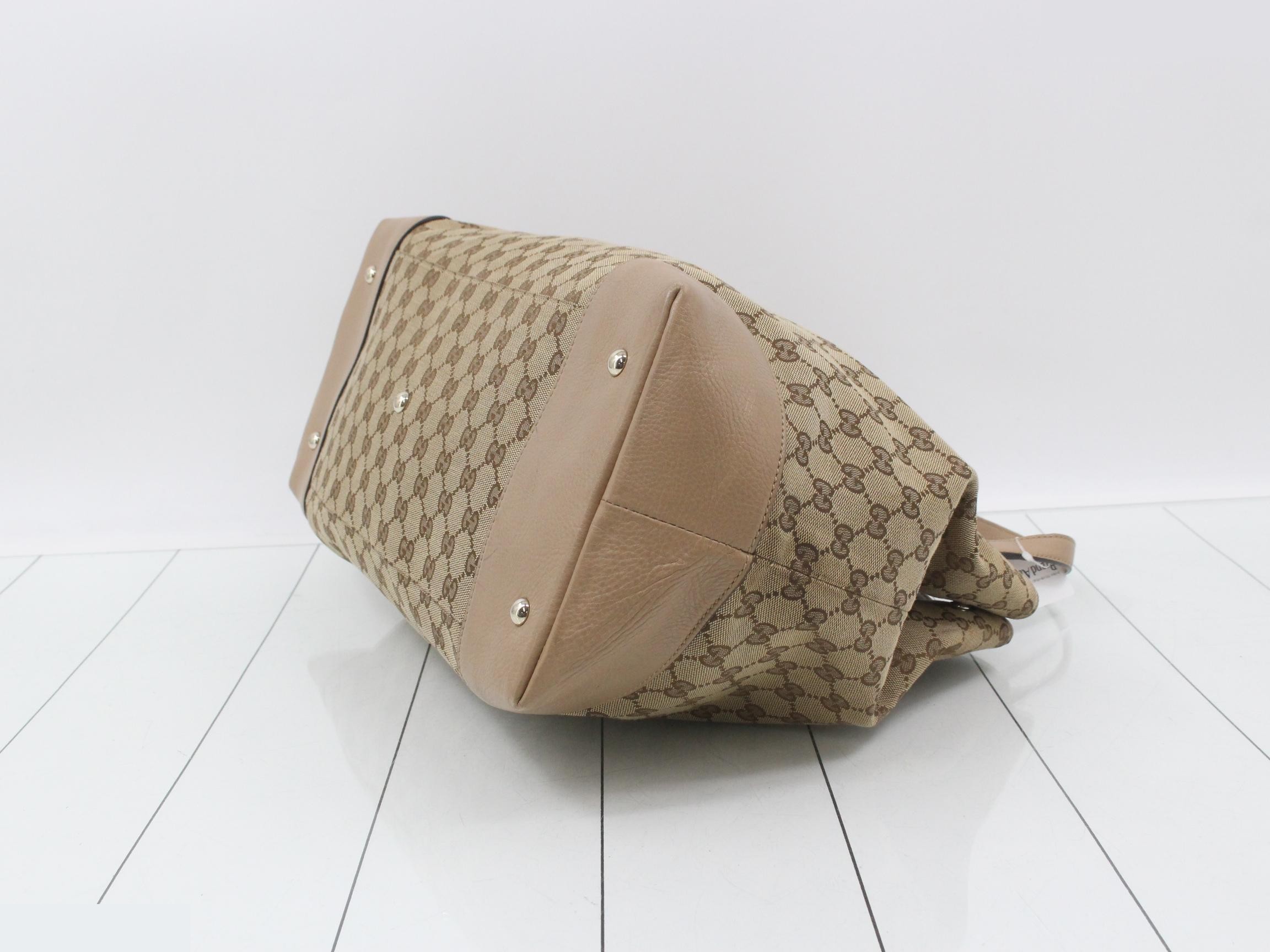 GG Canvas Interlocking Shoulder Bag — view 6
