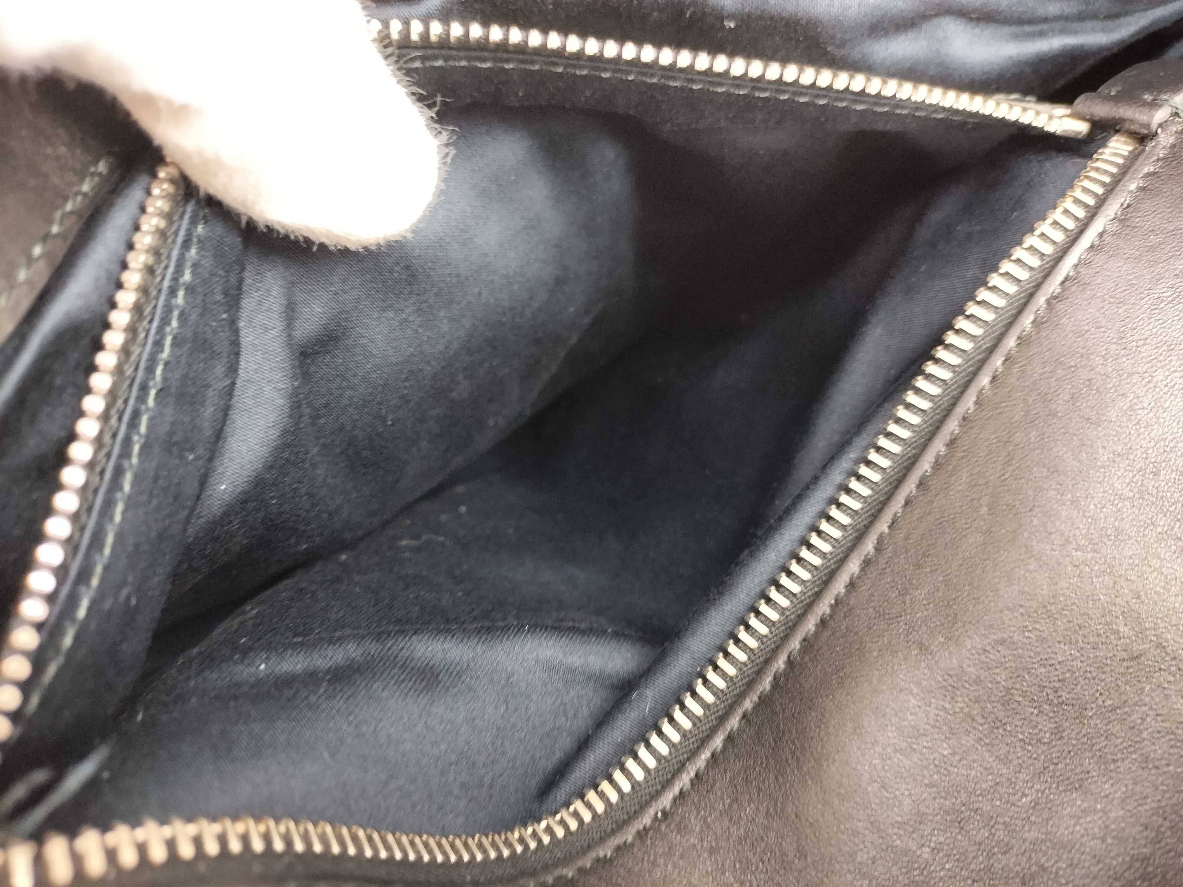 HK - Matelassé Leather Black 2-Way Handbag — view 11