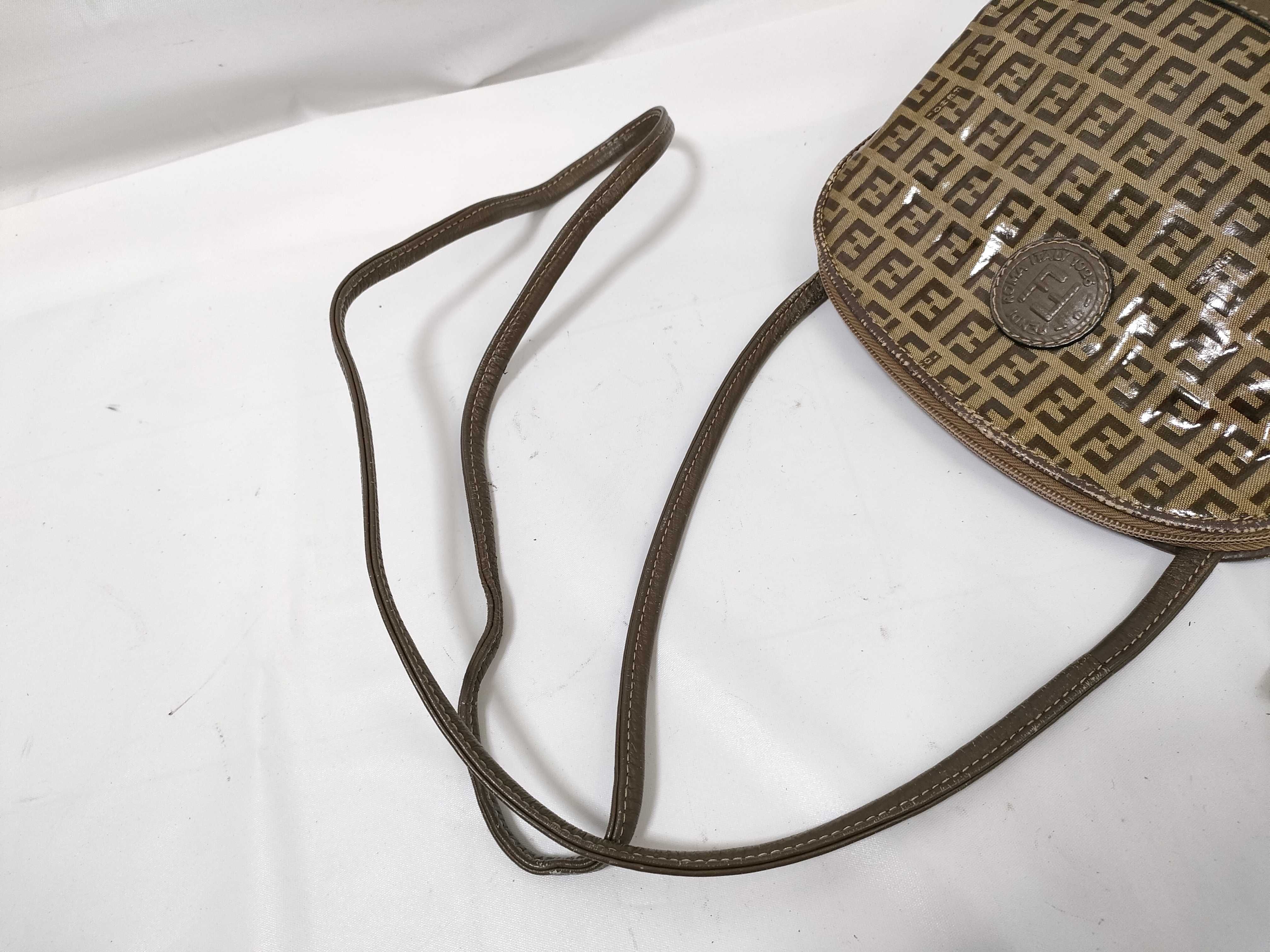 Zucca pattern enamel shoulder bag — view 3