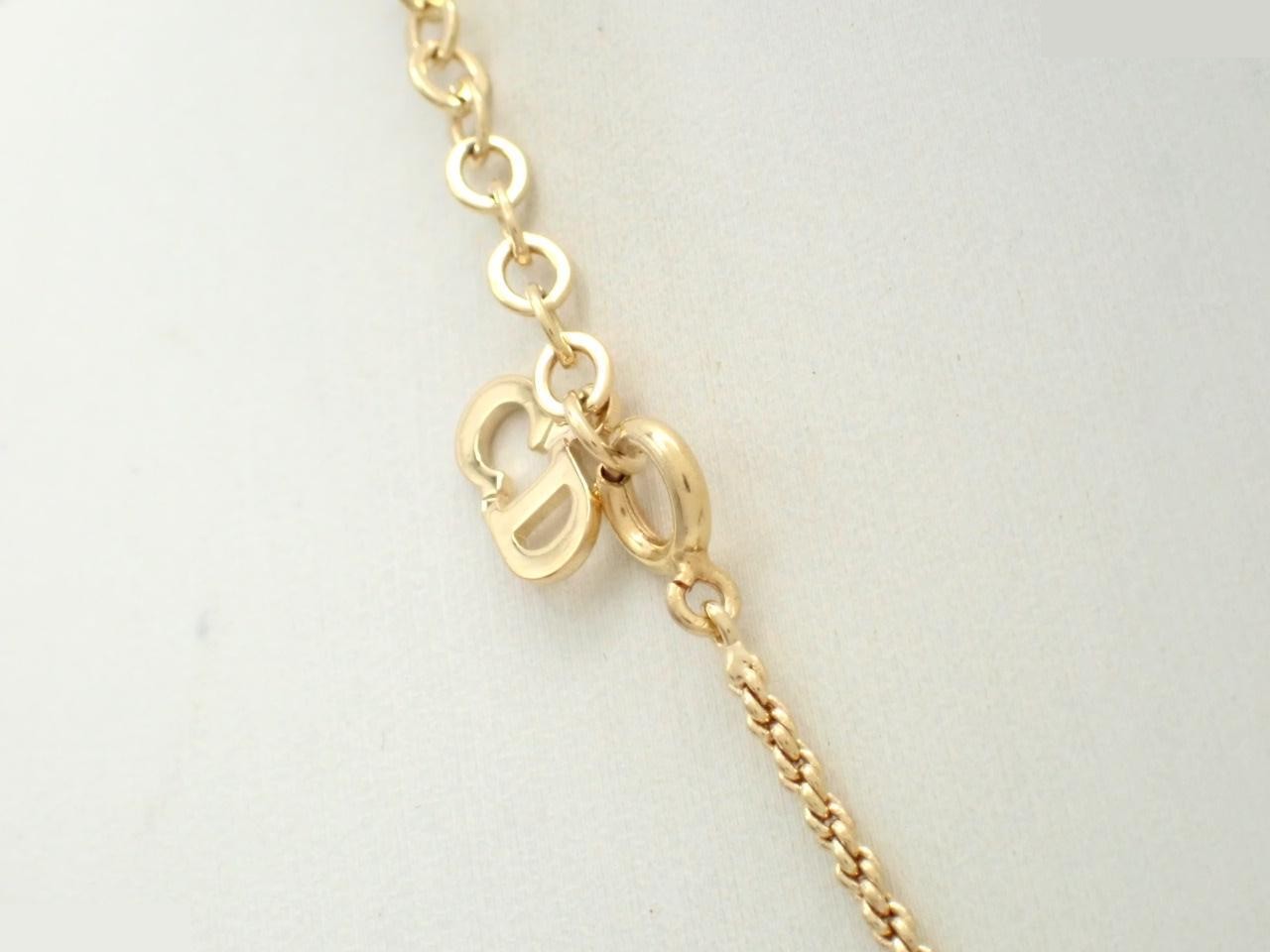 Gold necklace, chain approximately 44cm — view 2