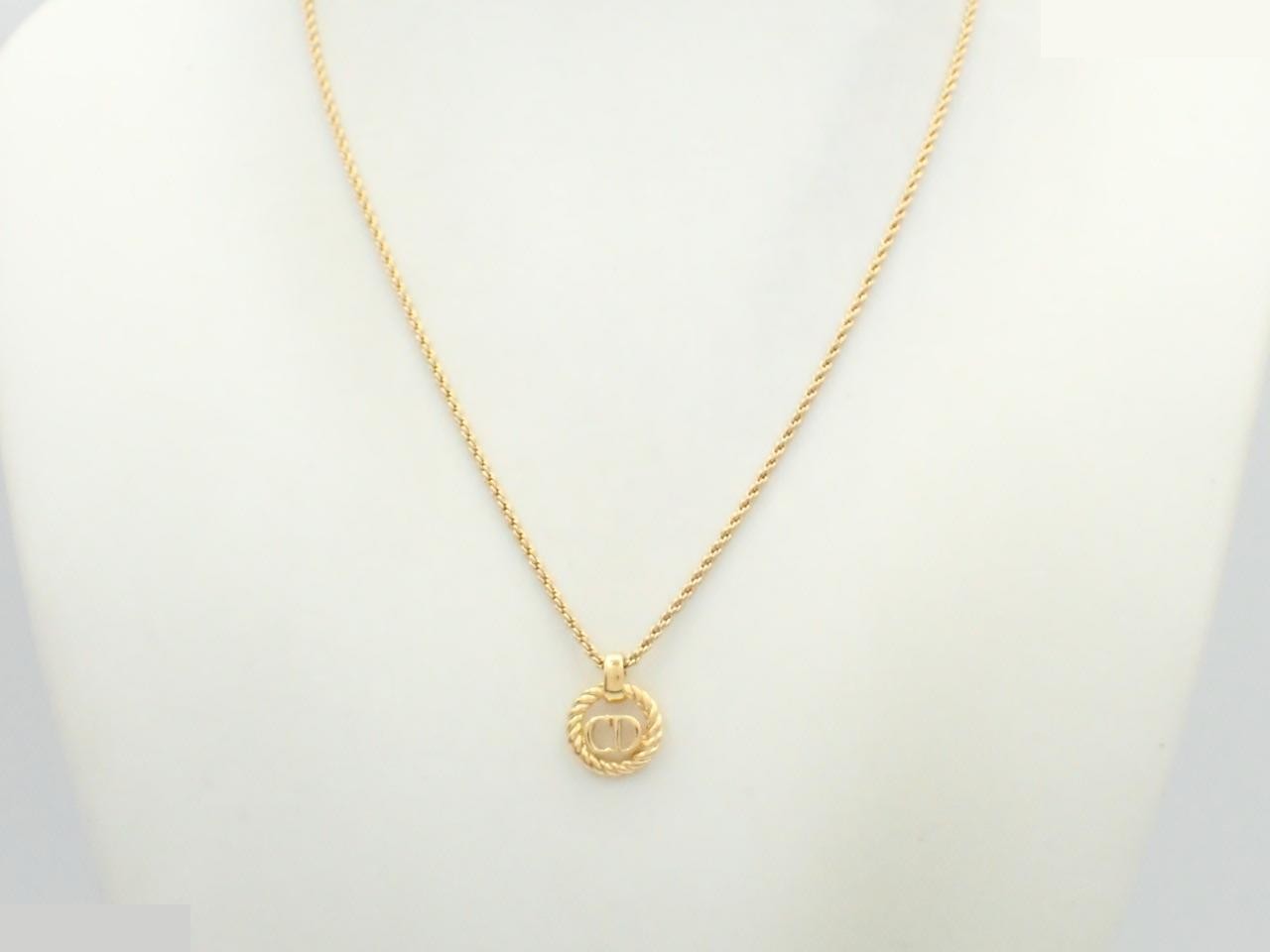 Gold necklace, chain approximately 44cm — view 3