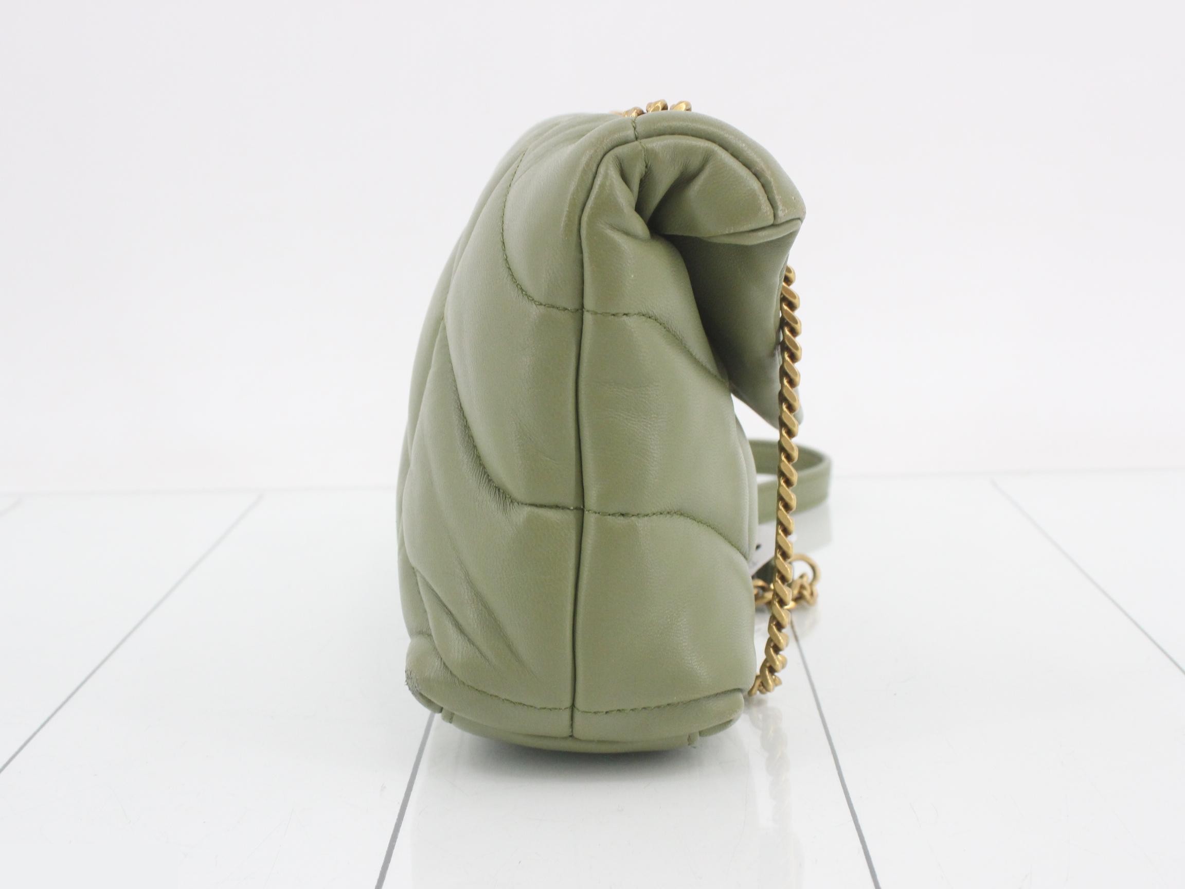 Cassandra Logo Toy Puffer Shoulder Bag — view 4