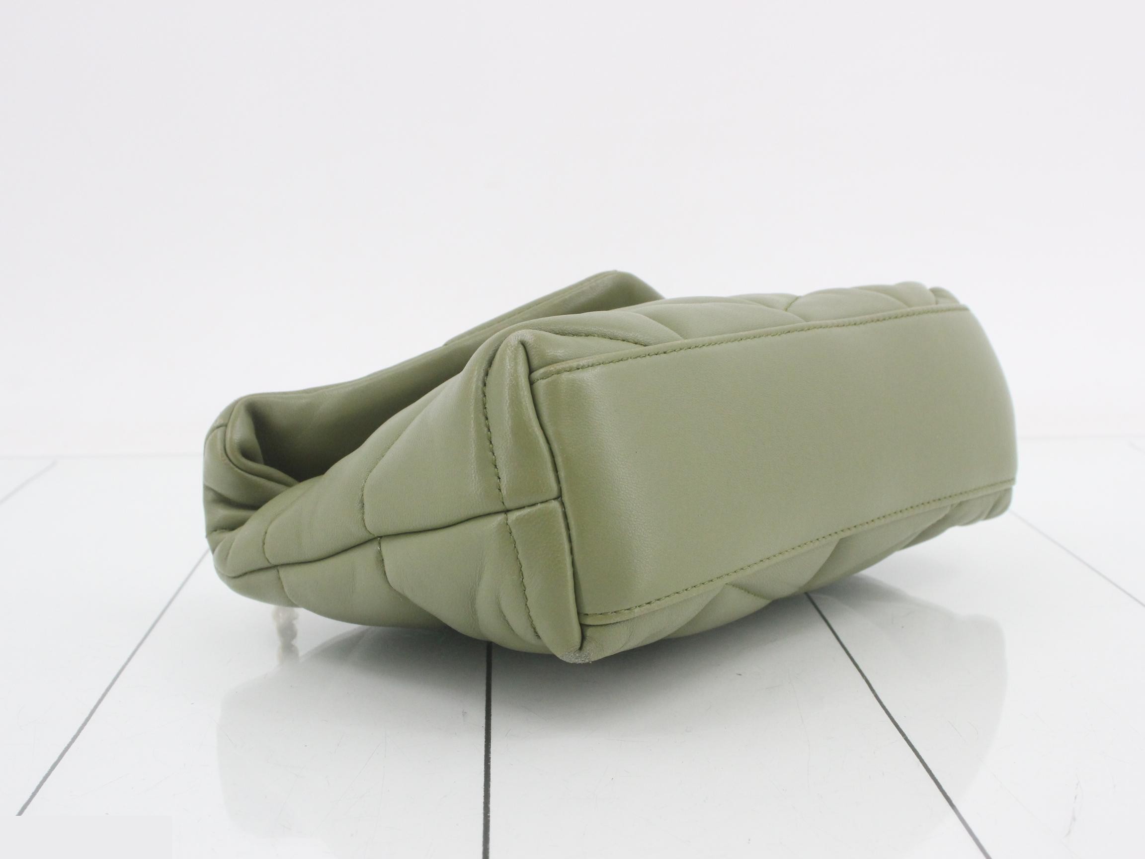 Cassandra Logo Toy Puffer Shoulder Bag — view 5