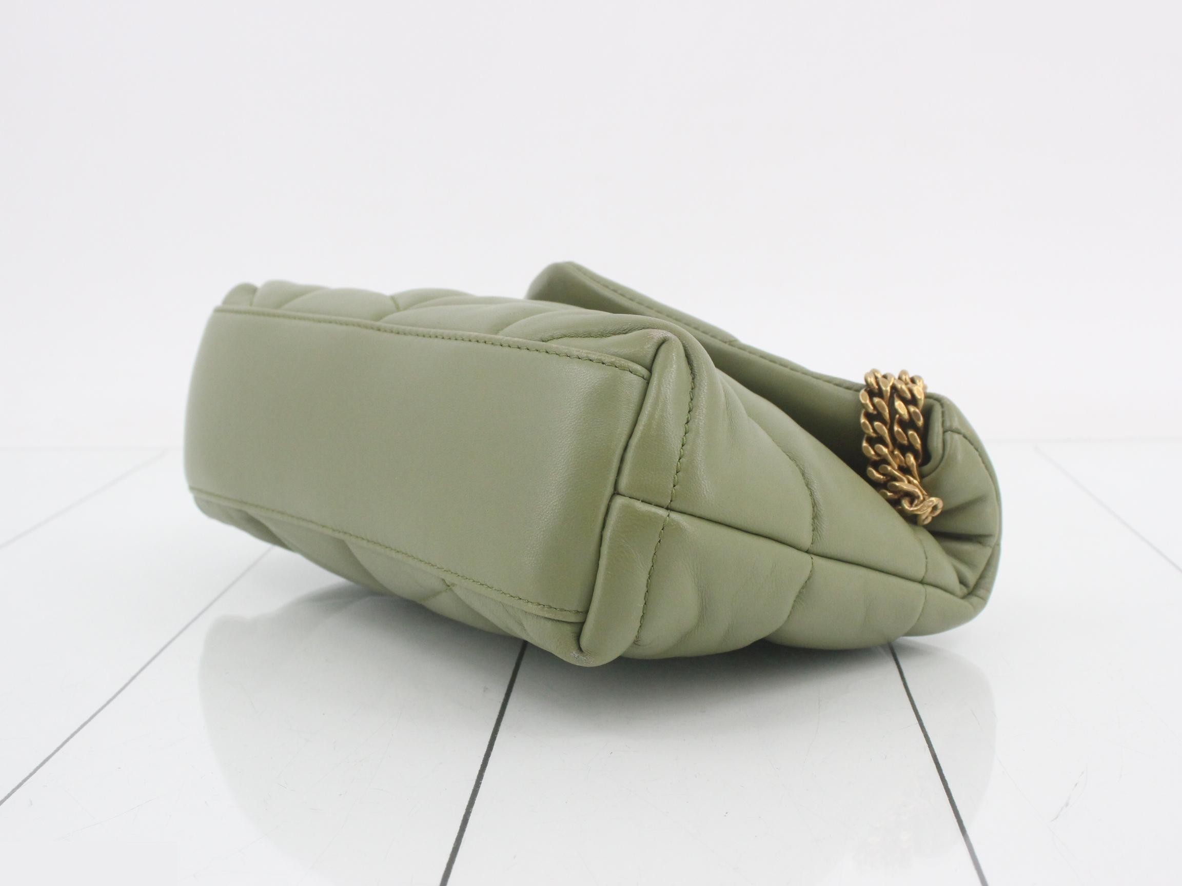 Cassandra Logo Toy Puffer Shoulder Bag — view 6