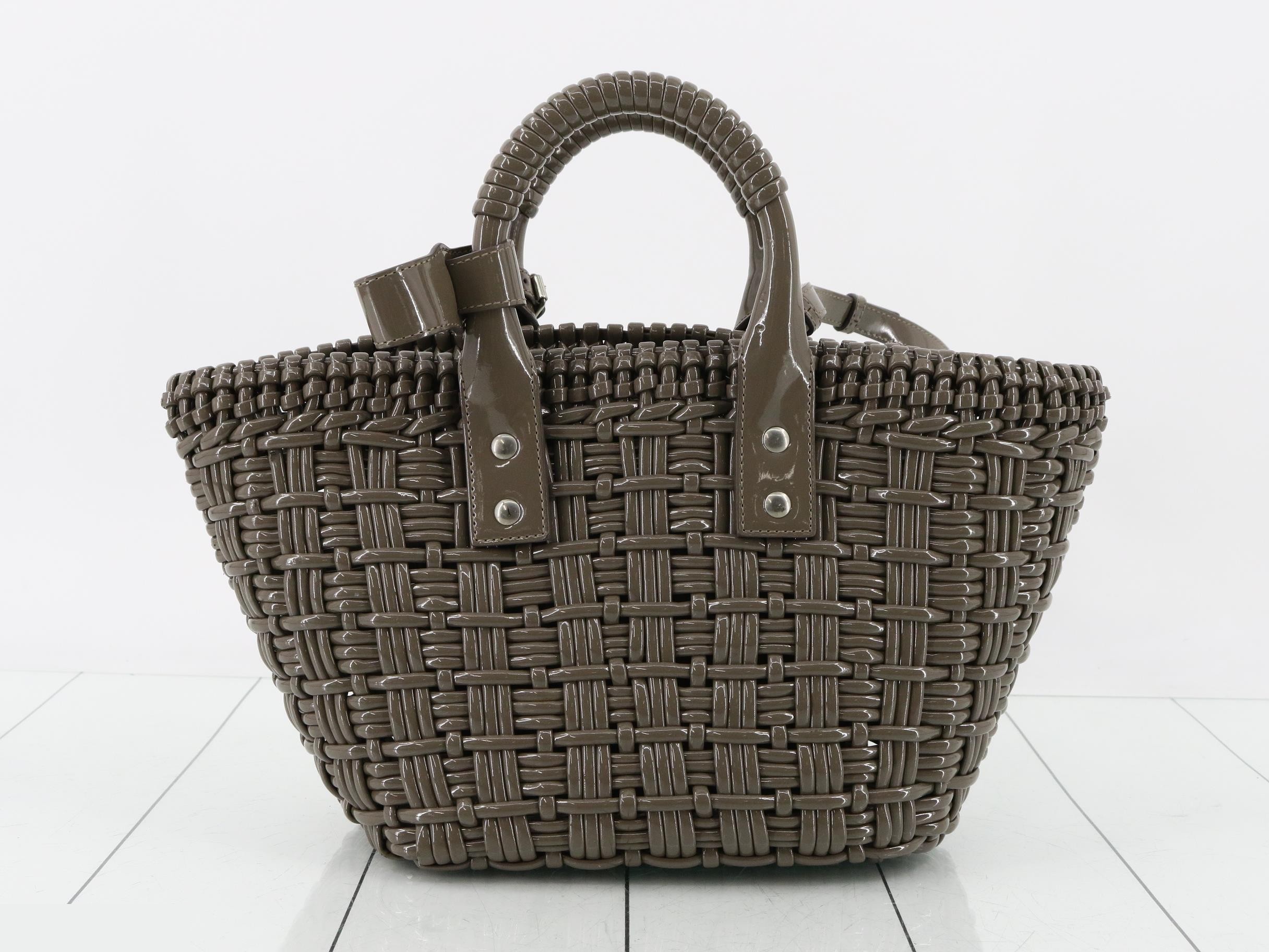 Bistro XS Basket Bag, 2-Way, Gray — view 2