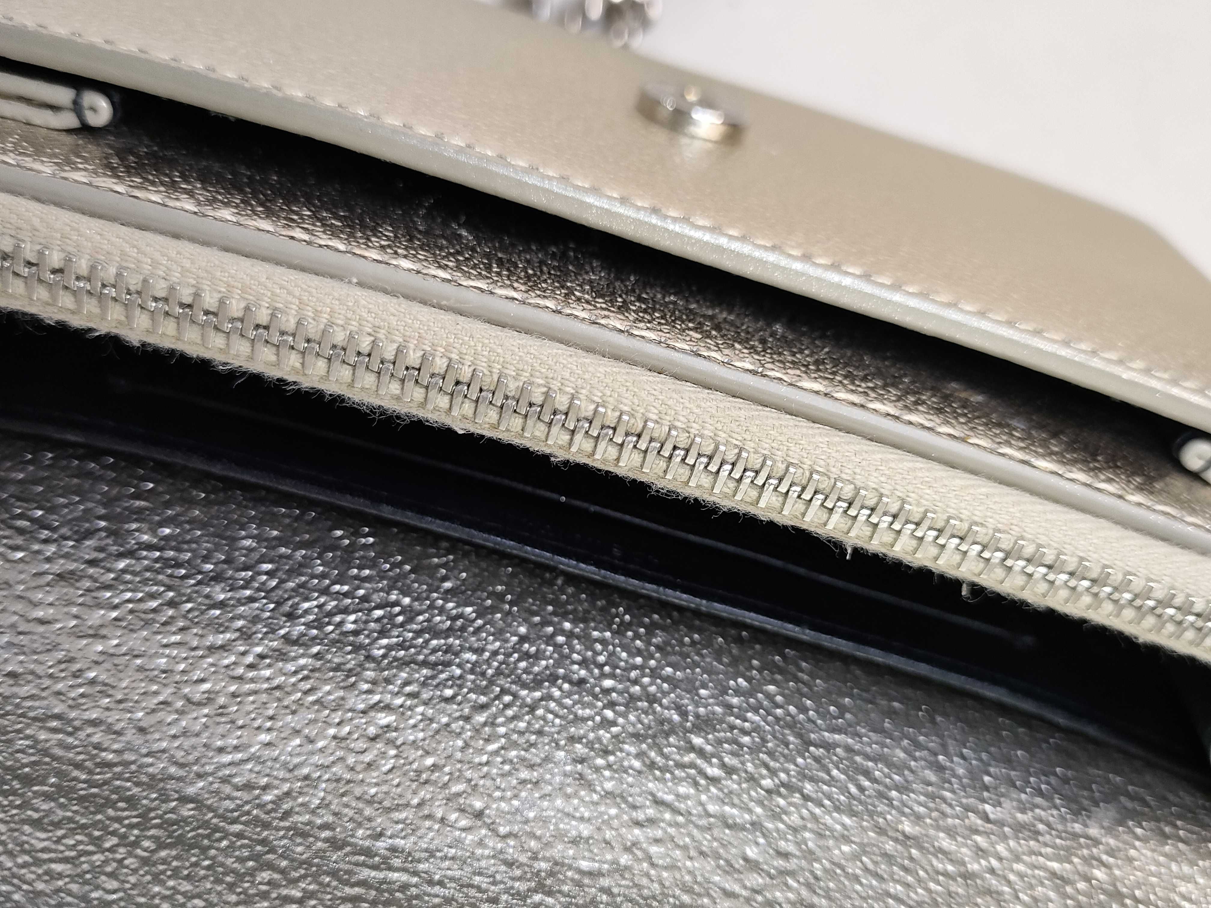 Sunset Bijou Chain Wallet Black Shoulder Bag — view 11