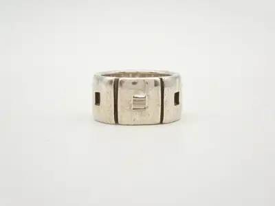 ring, 925 sterling silver, 14.6g, size #18