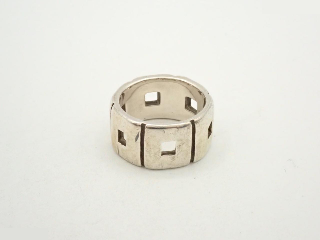 ring, 925 sterling silver, 14.6g, size #18 — view 2