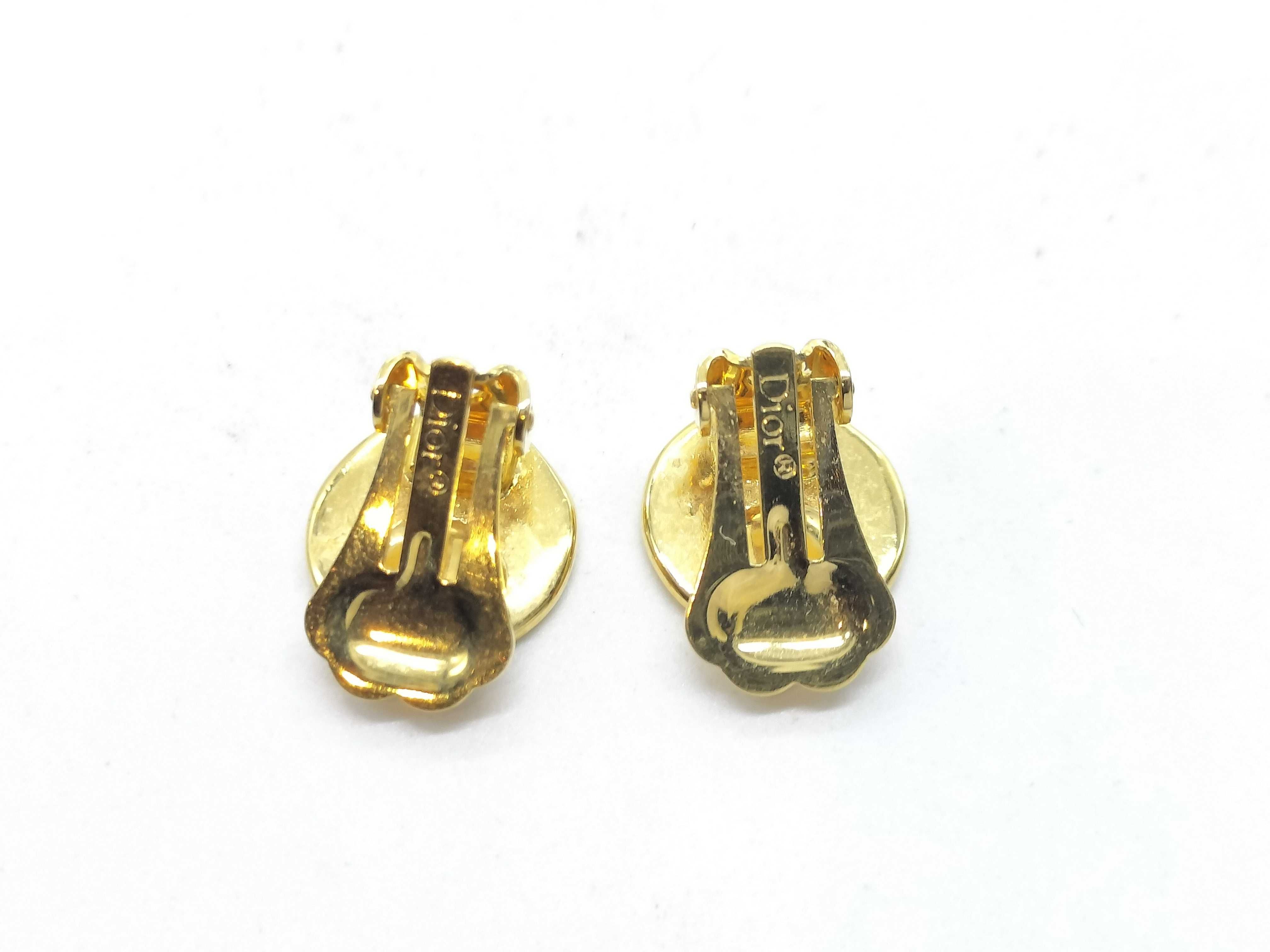Logo Round Earrings — view 2