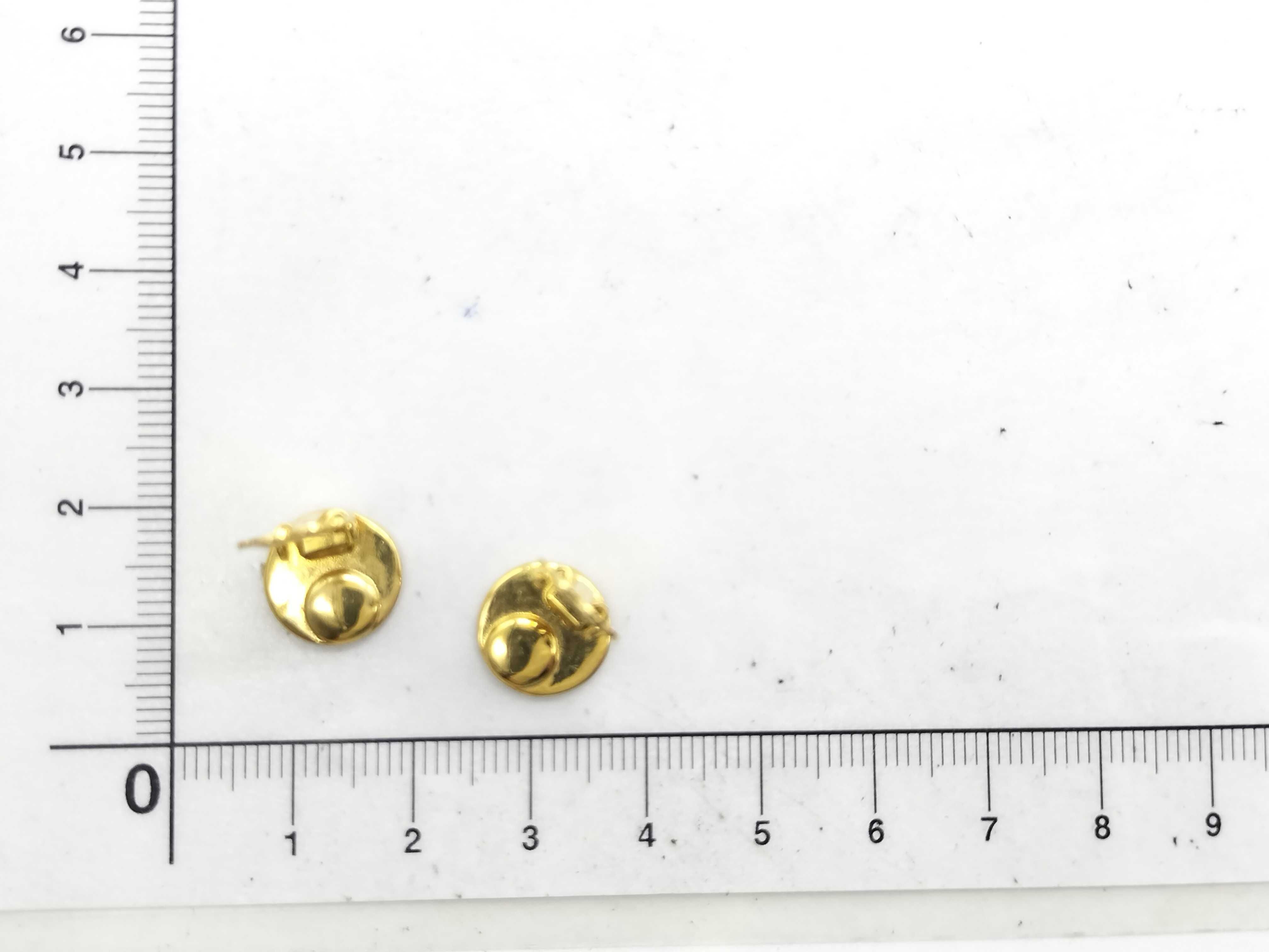 Logo Round Earrings — view 6