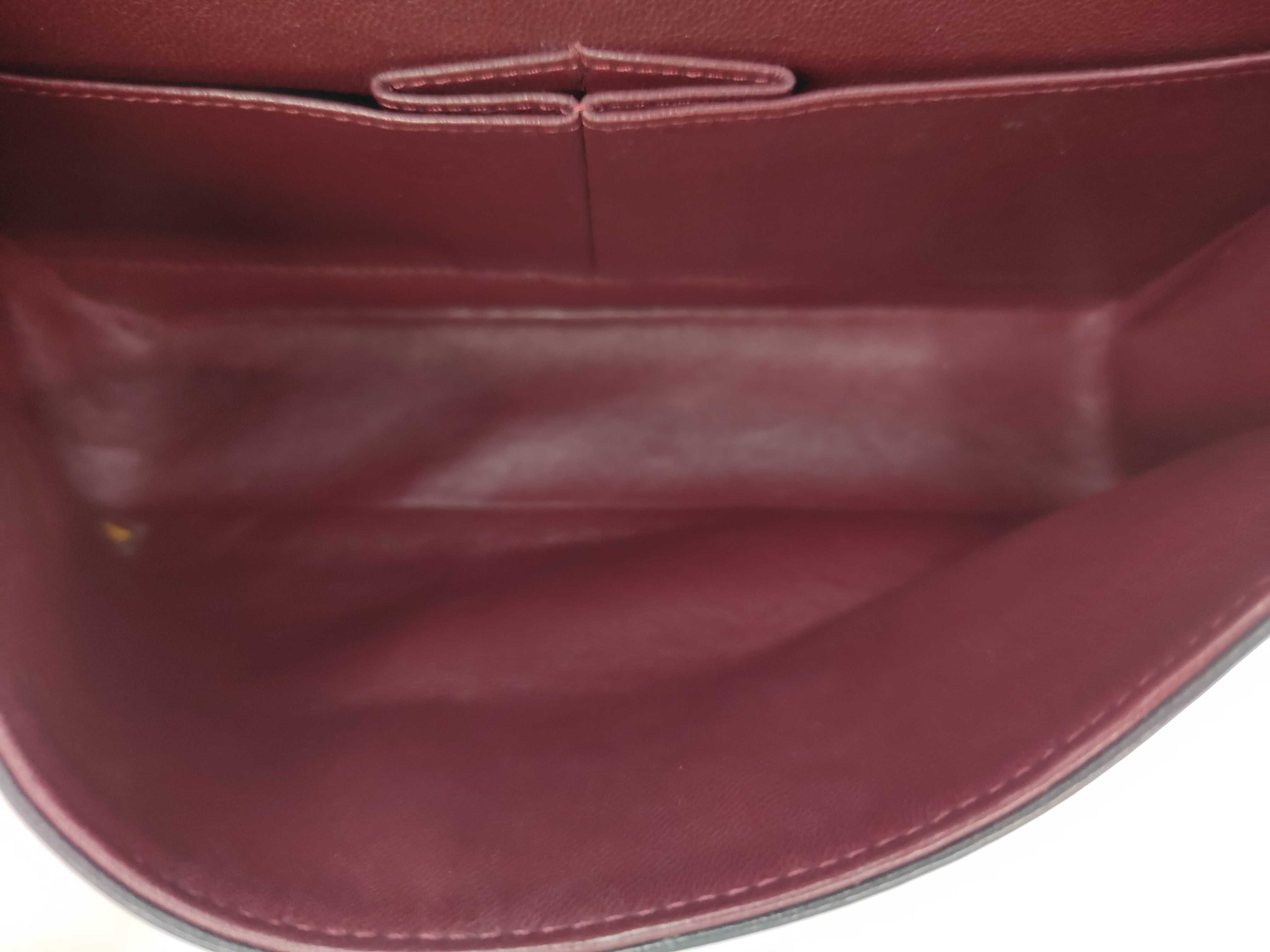 Shoulder Bag, Double Flap, Black, No. 13 — view 8
