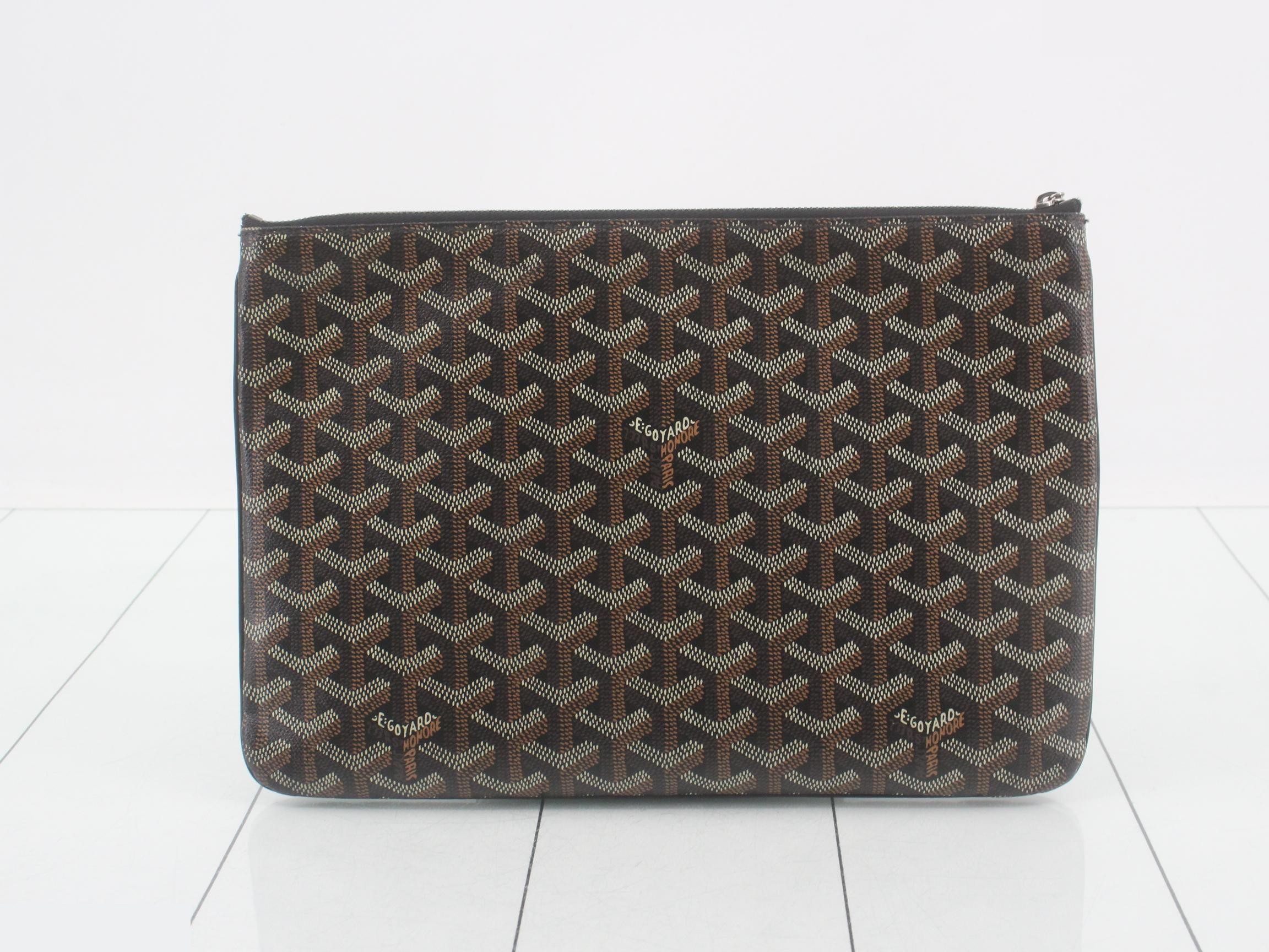 Sena MM Clutch Bag, Black — view 2