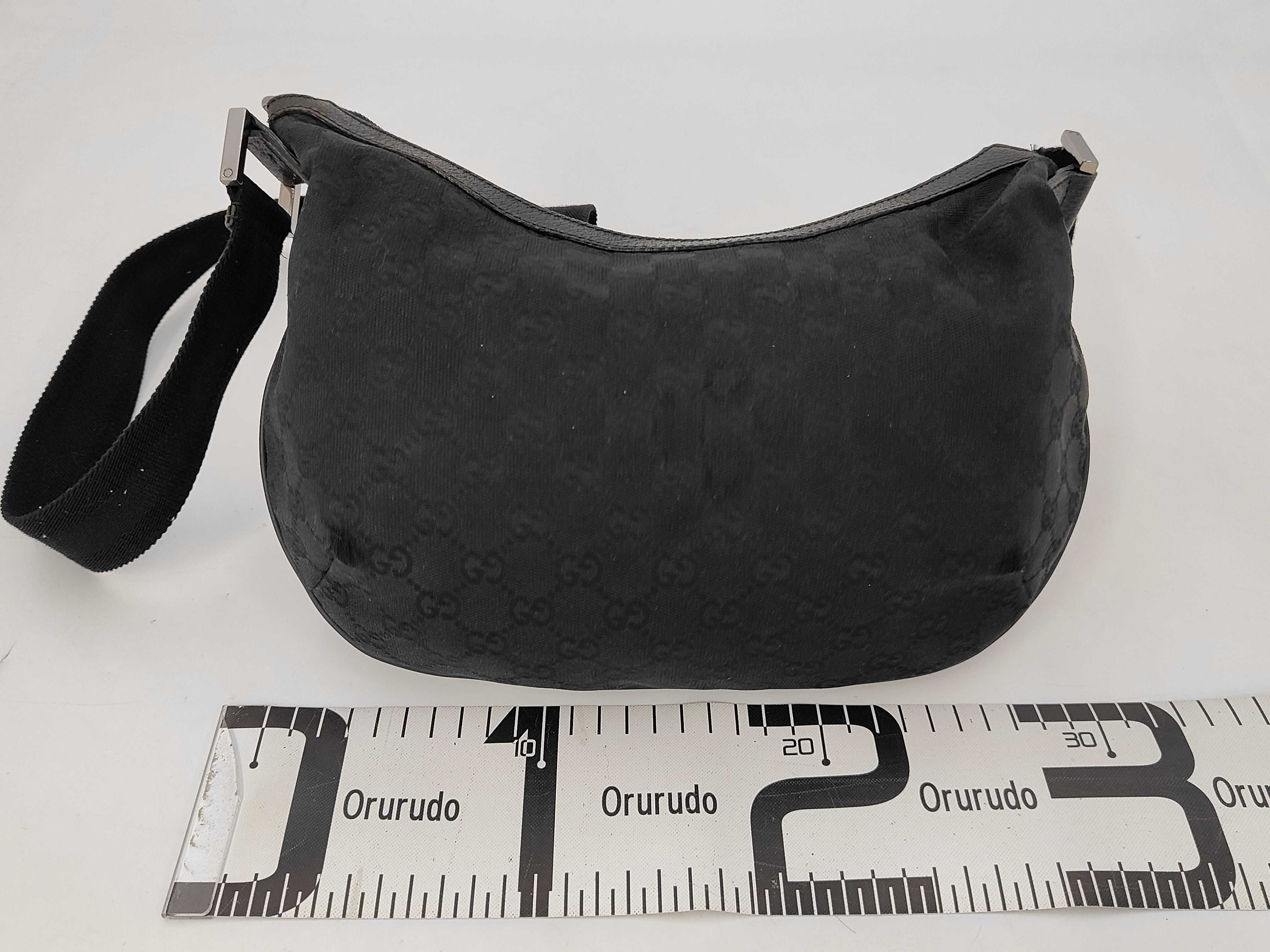 GG Canvas Shoulder Bag, Black, 1810921 (Shoulder Bag) — view 2