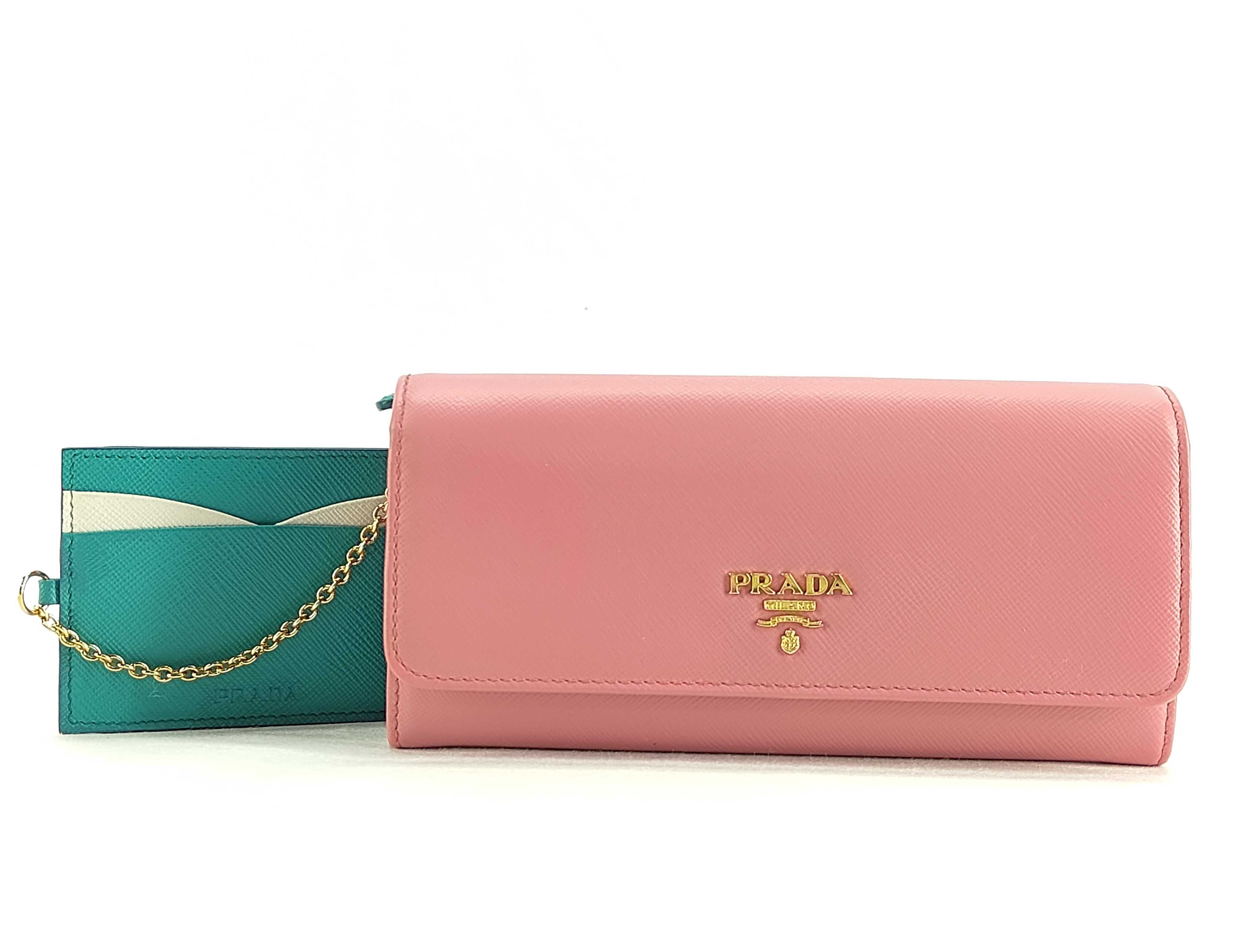 Saffiano Long Wallet Multicolor