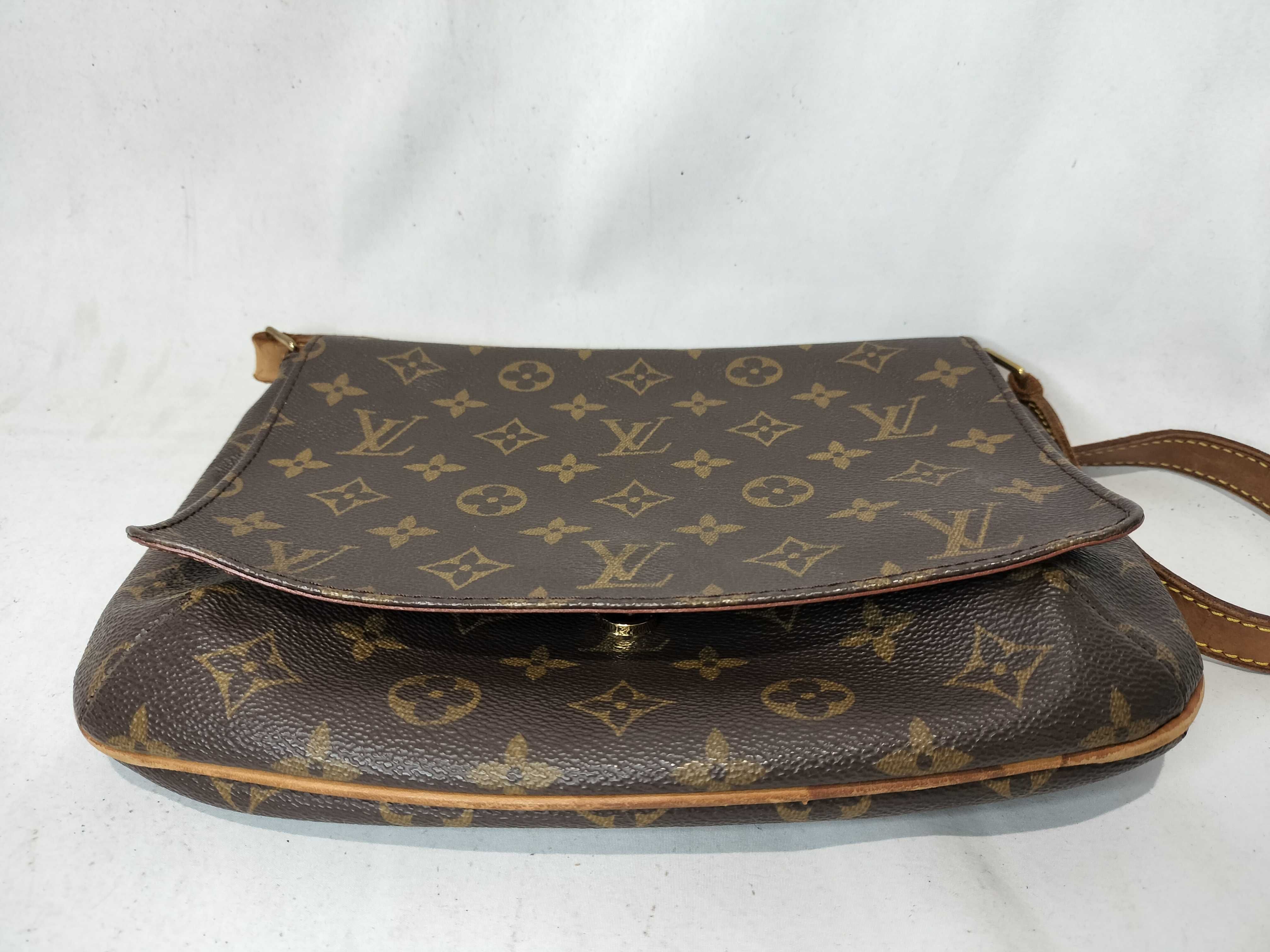 Monogram Musette Tango M51257 SP1020 Brown Handbag — view 7