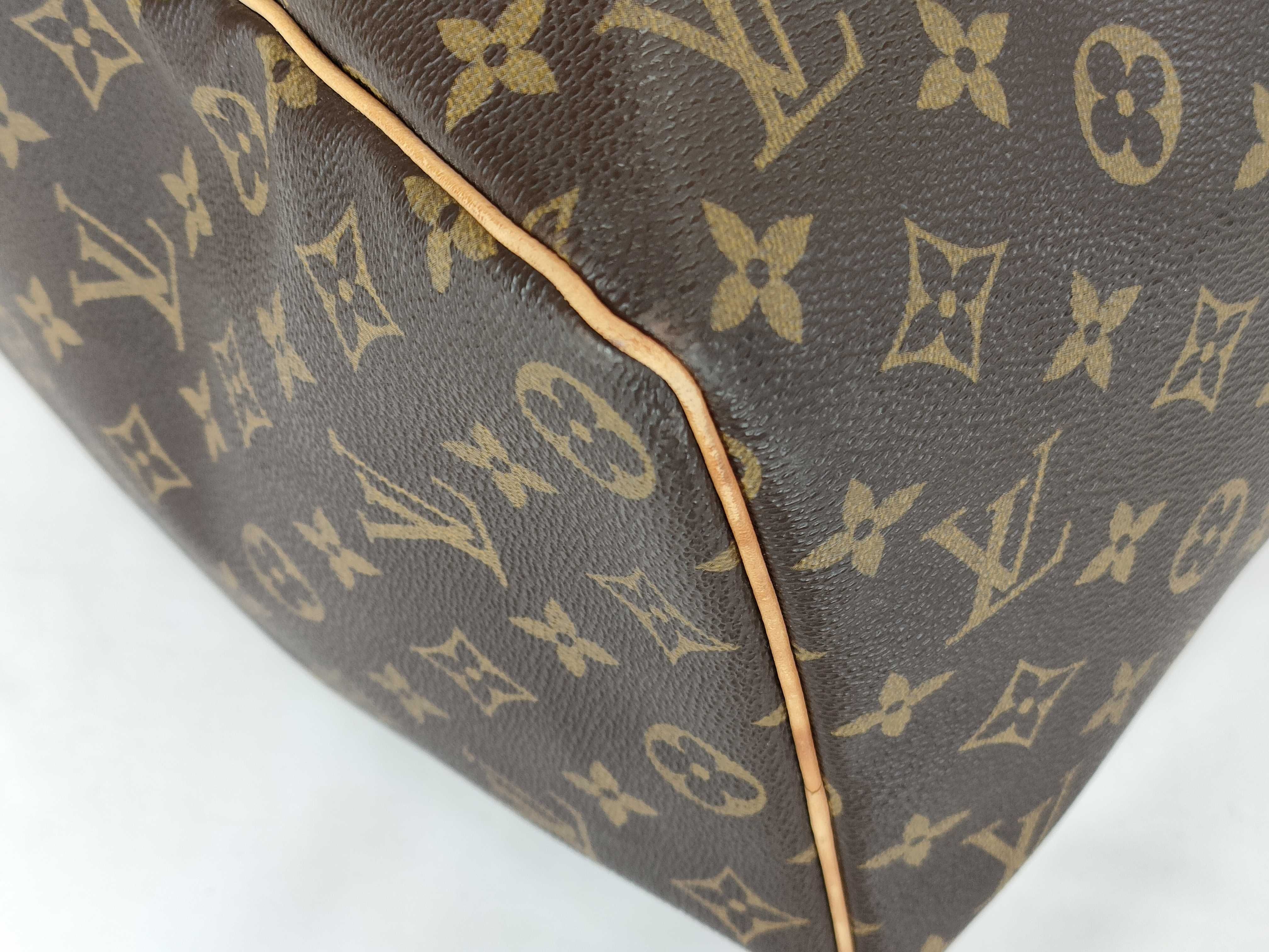 Monogram Louis Vuitton Keepall 45 Boston Bag — view 7