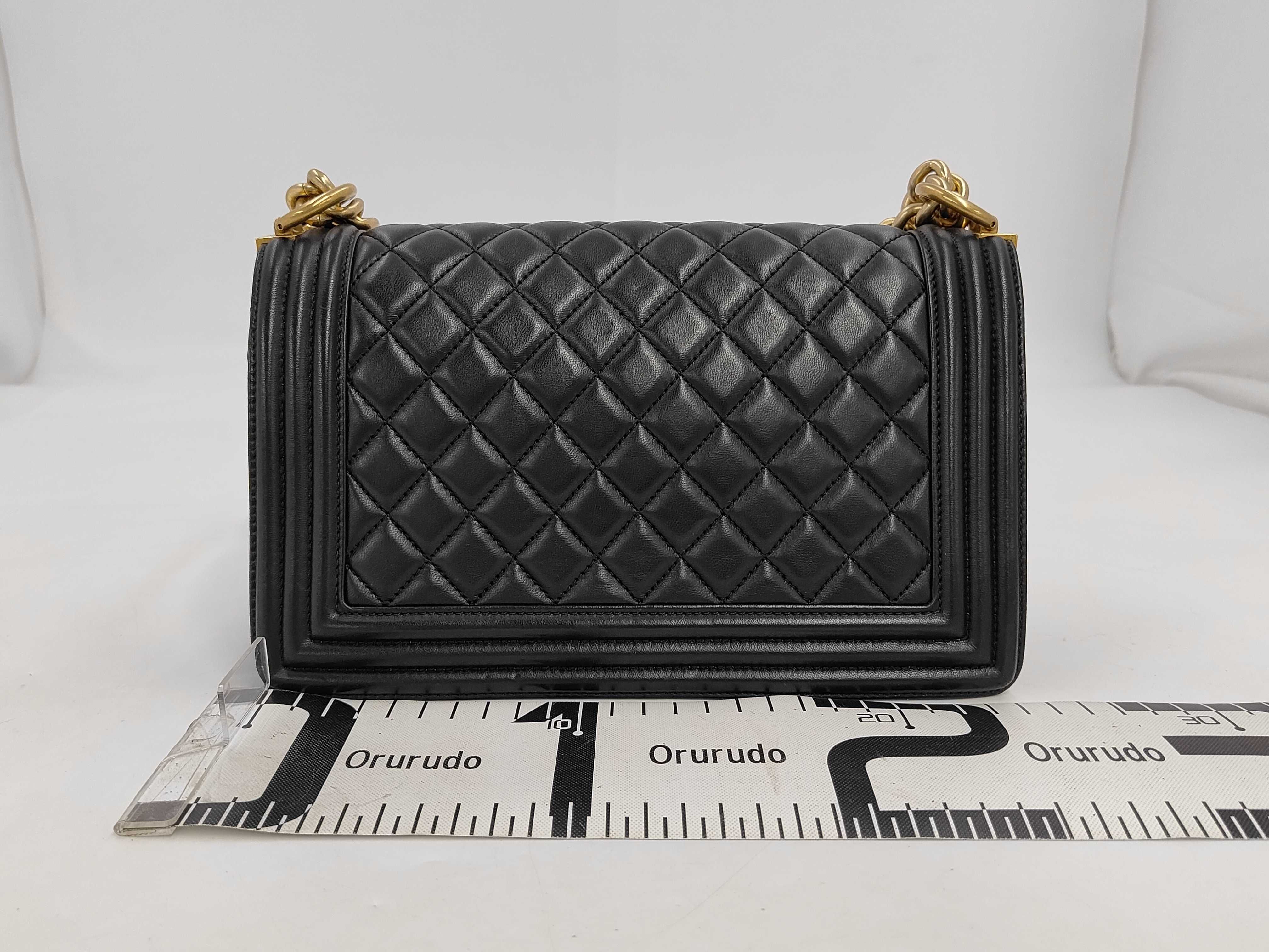 Boy Chanel Lambskin Matelassé Shoulder Bag — view 2