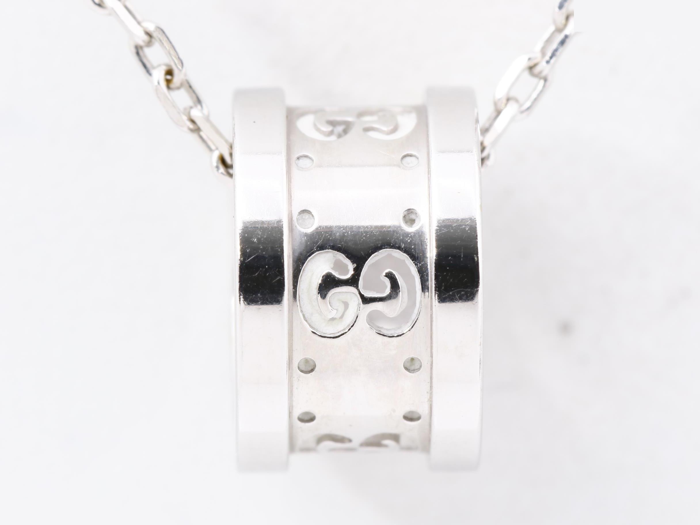 GG Icon Ring, 750 K18WG, 5.9g, 42cm — view 2