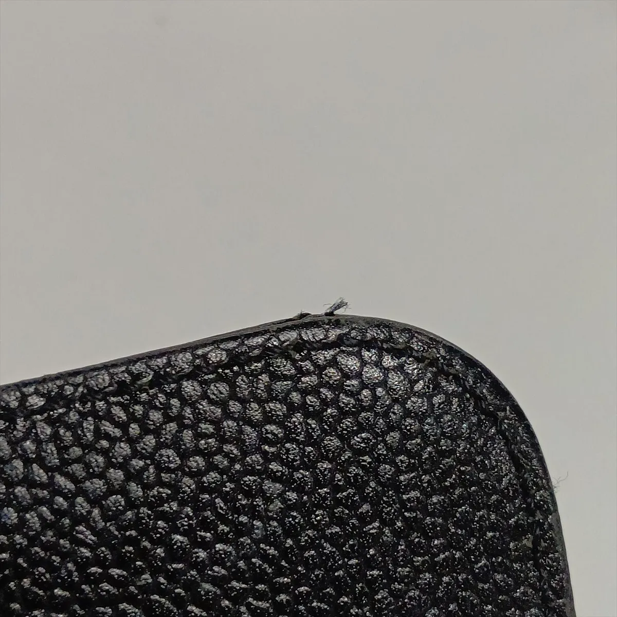 Matelassé Caviar Skin Handbag, Black with Silver Hardware, 6166158, Series 6 — view 11