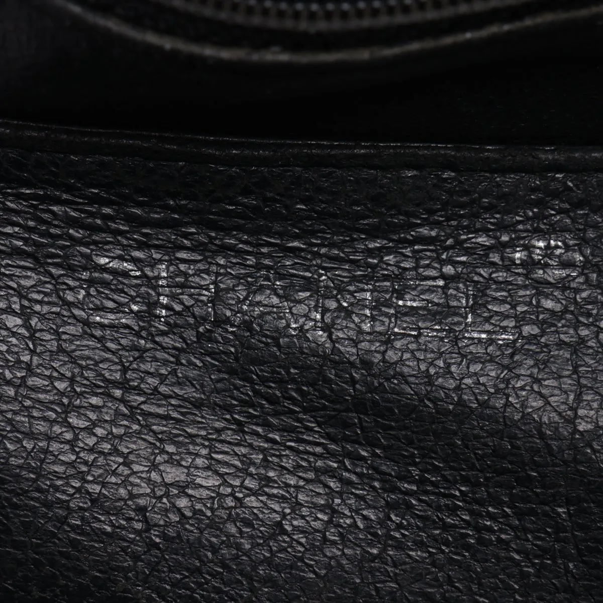 Matelassé Caviar Skin Handbag, Black with Silver Hardware, 6166158, Series 6 — view 10