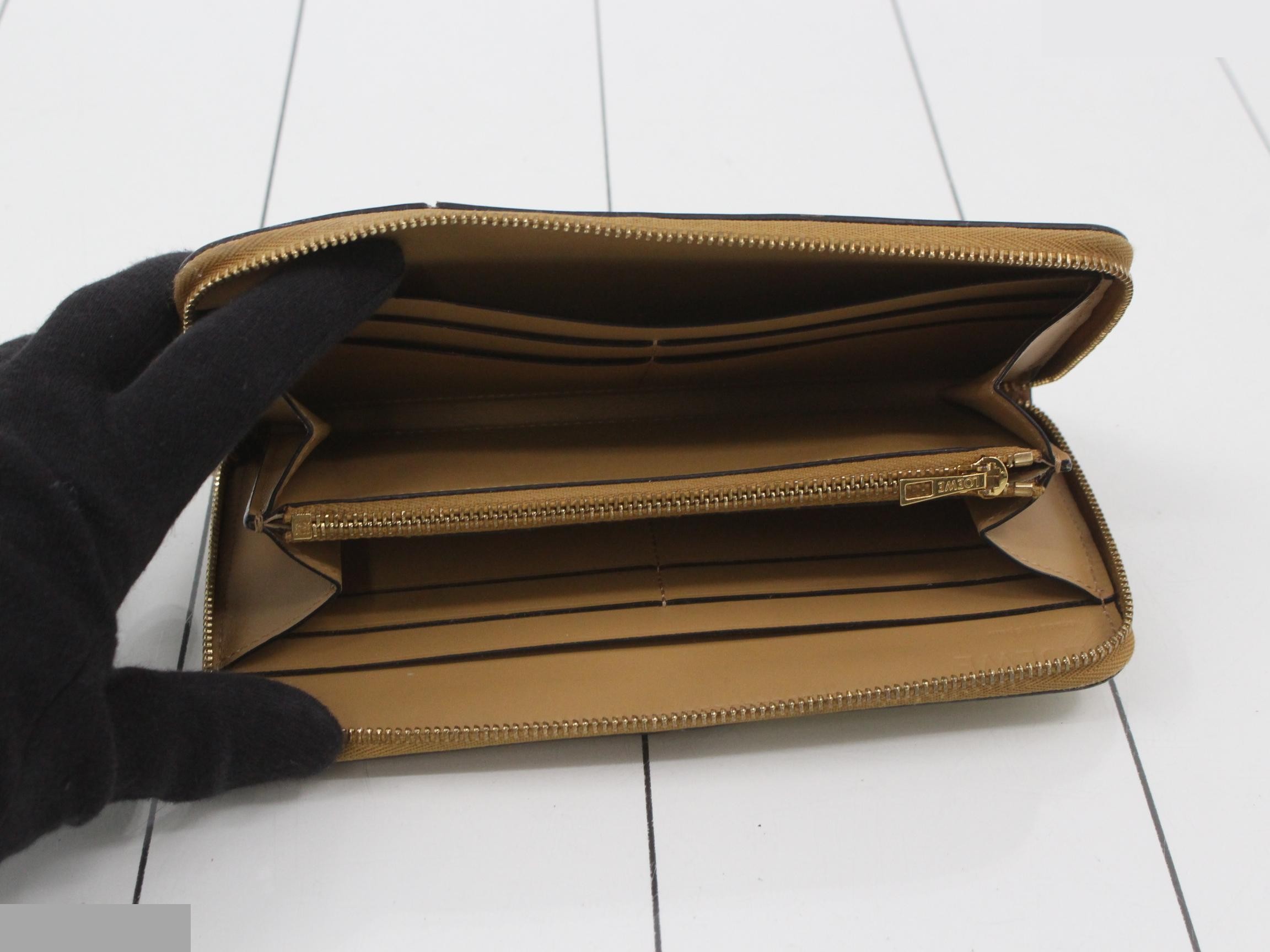 Puzzle Long Wallet, Around Zip, Anagram, Brown, 262112 — view 4