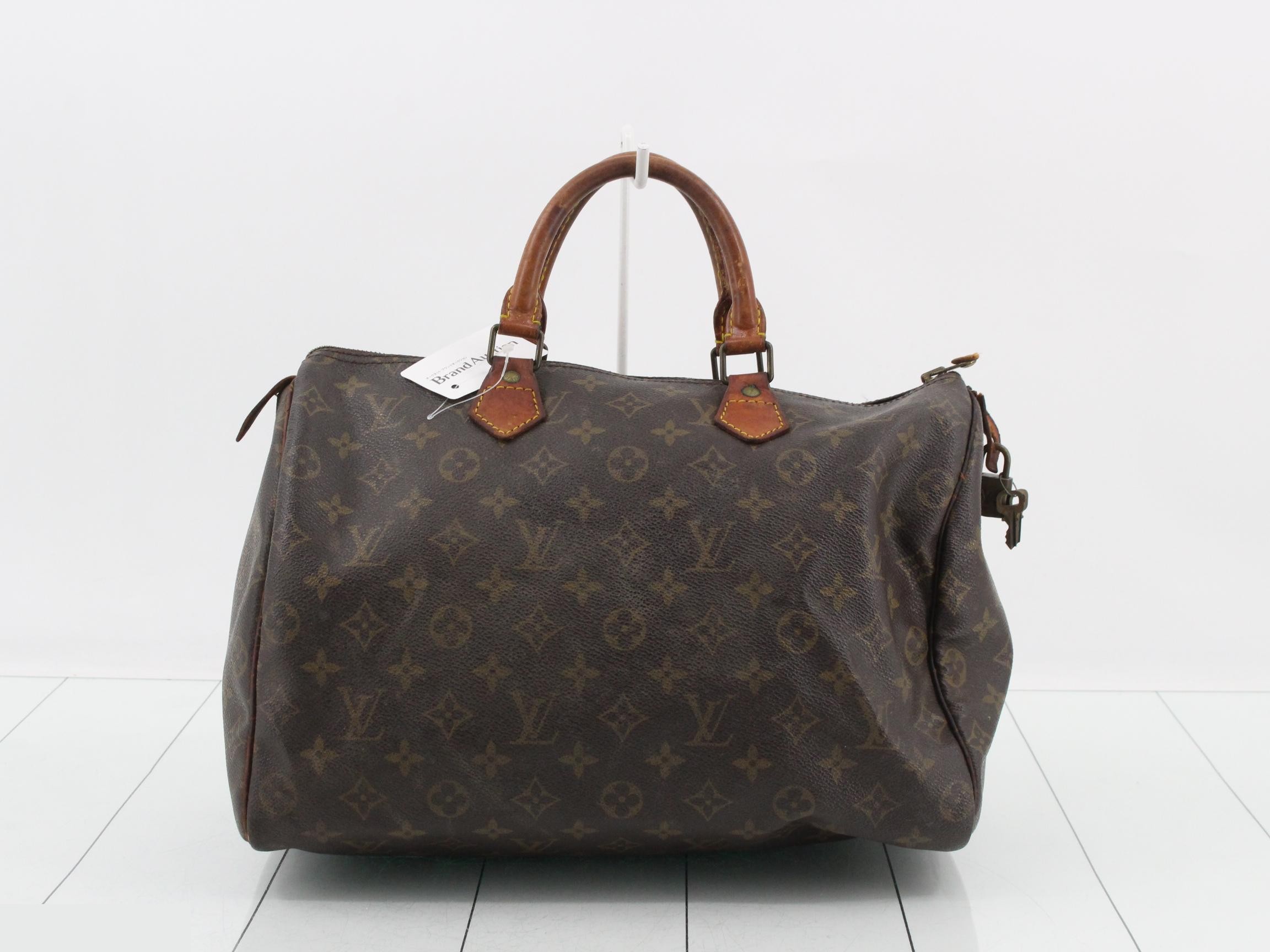 Speedy 30 Monogram Brown Handbag