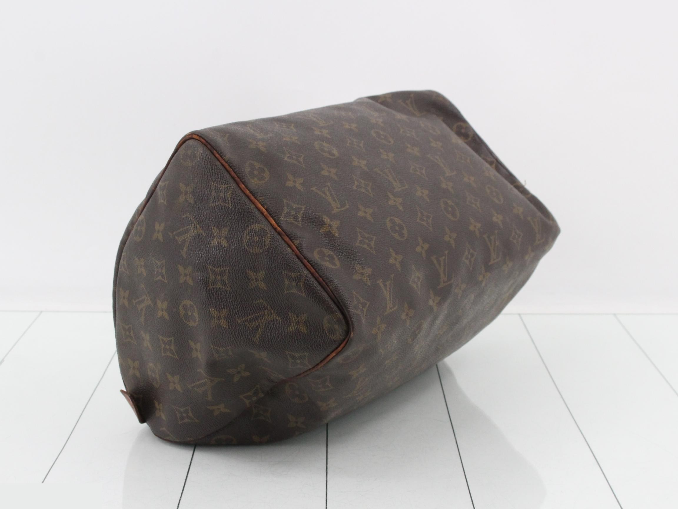 Speedy 30 Monogram Brown Handbag — view 5