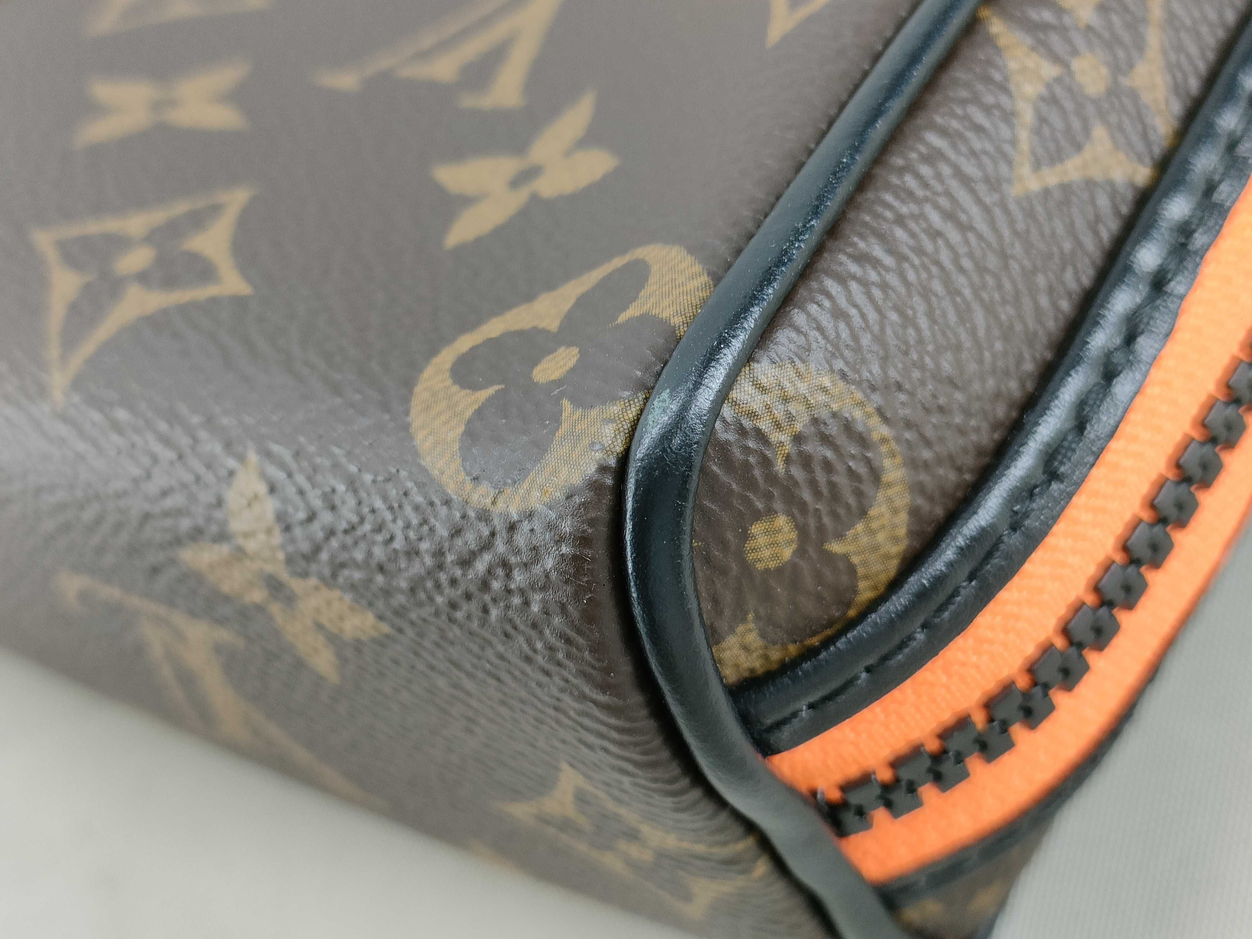 Monogram Louis Vuitton LV Monogram Friends Keepall Pouch M80130 Handbag with Strap — view 4
