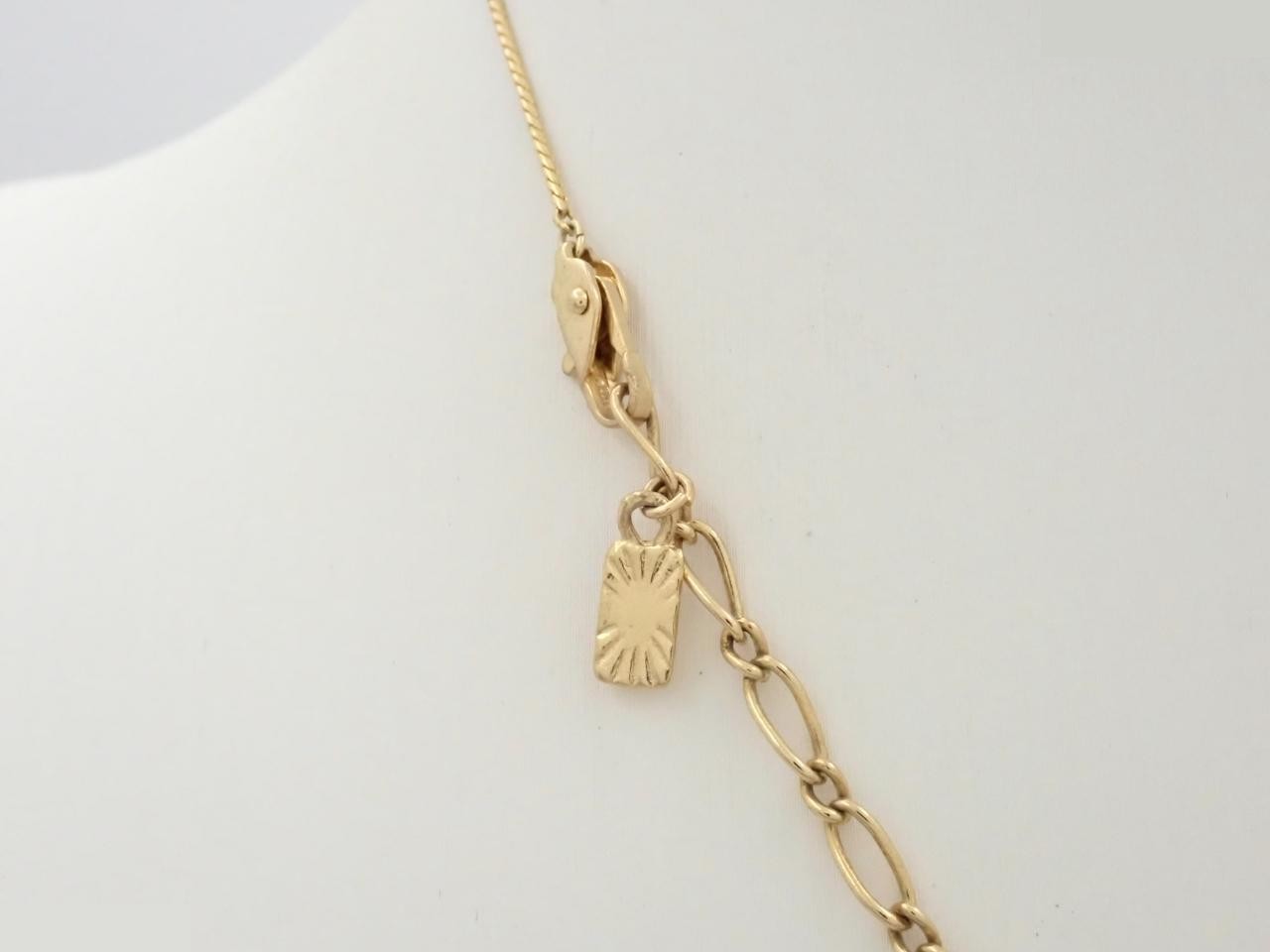 G Earrings, Chain approx. 44cm — view 3