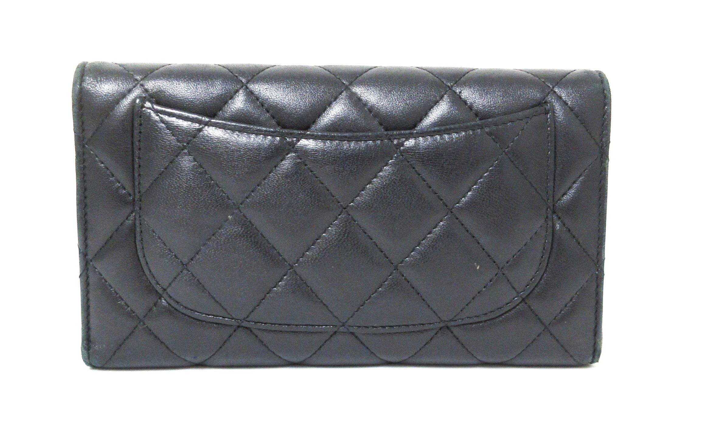 Lambskin Classic Flap Long Wallet — view 2