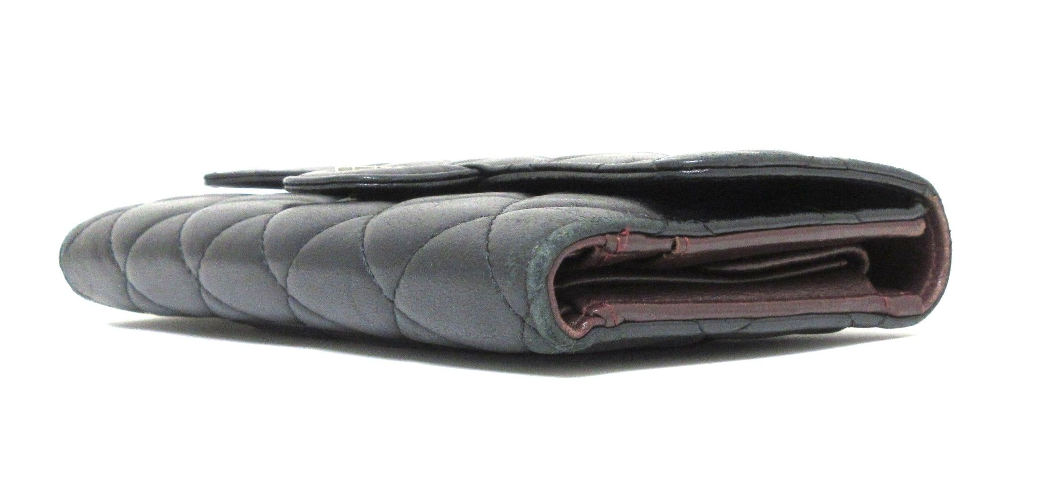 Lambskin Classic Flap Long Wallet — view 4
