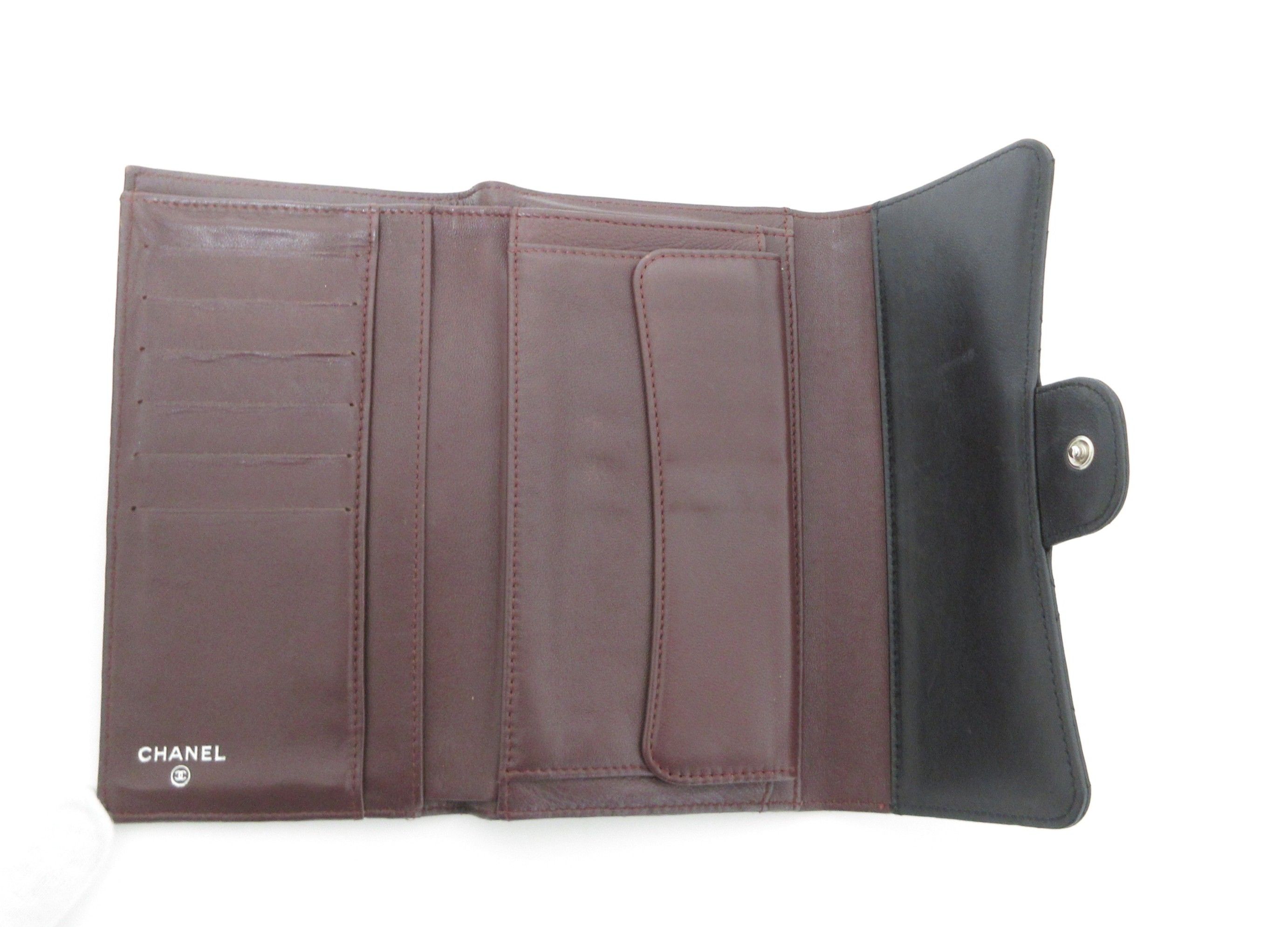 Lambskin Classic Flap Long Wallet — view 9