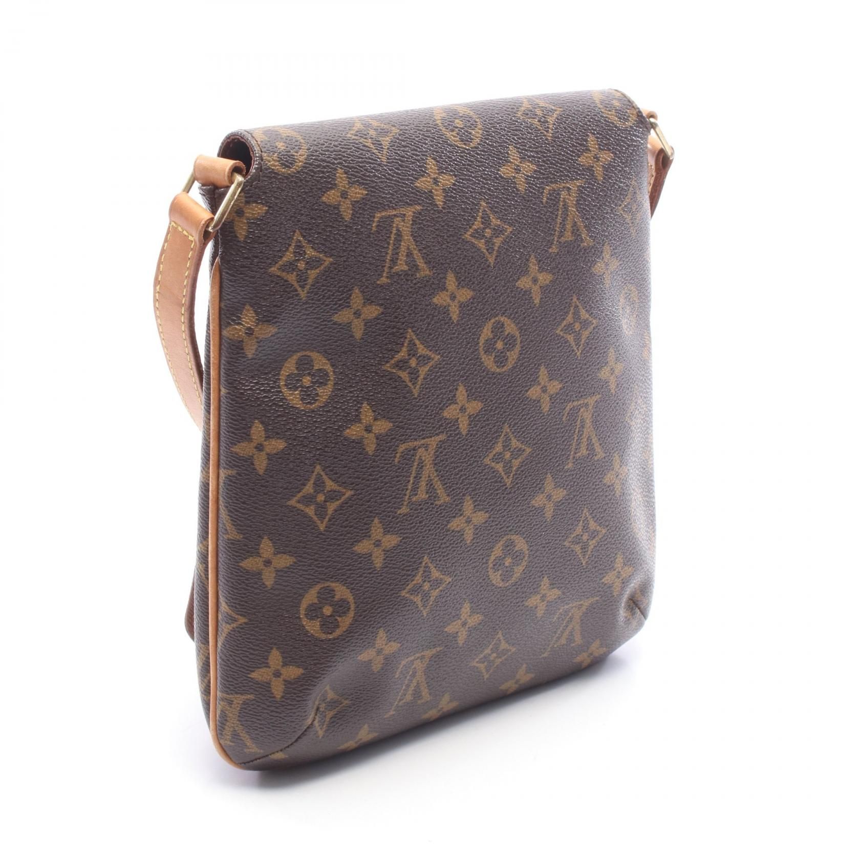 Musette Salsa Long Strap, Monogram — view 2