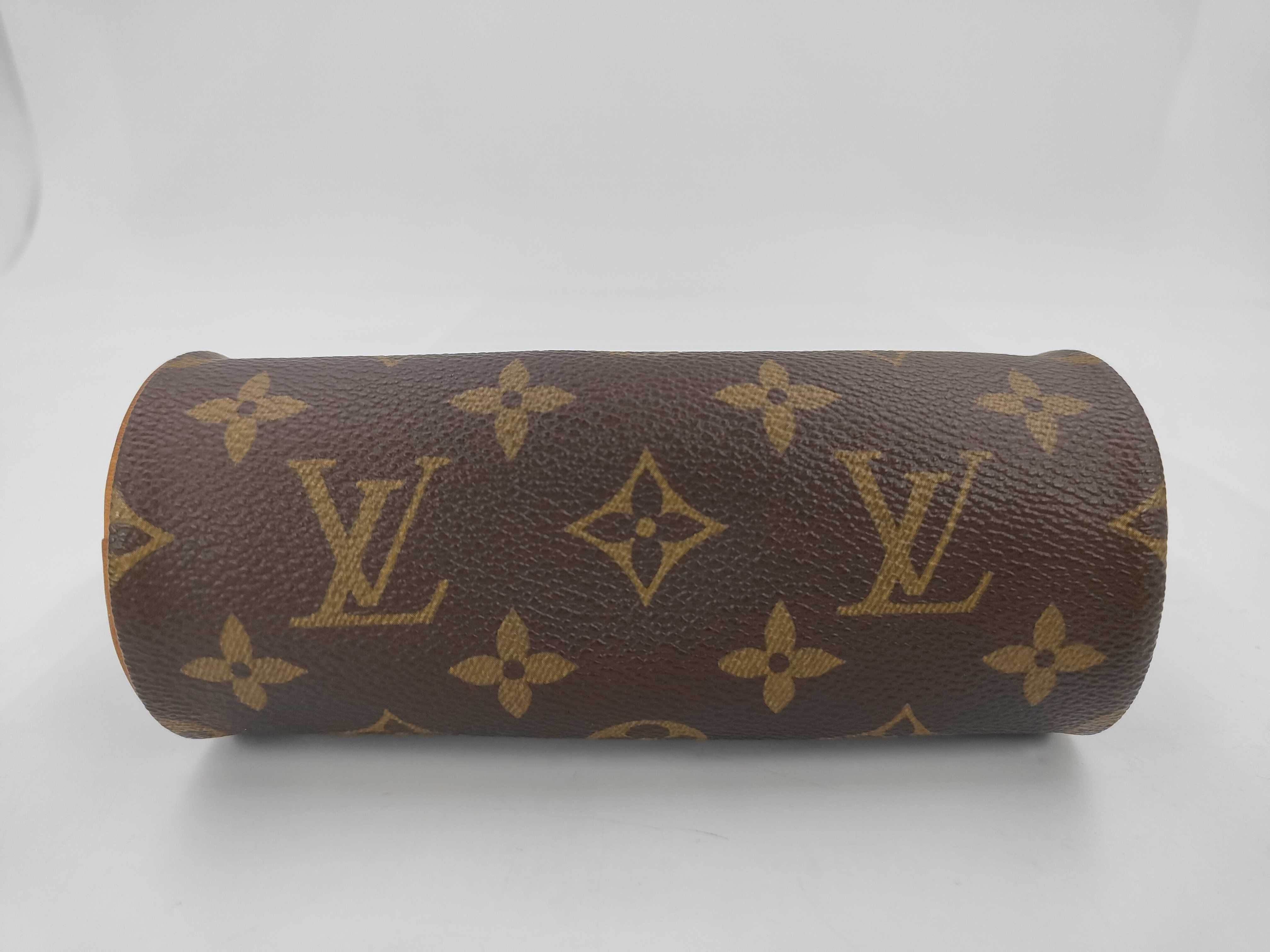 Monogram Louis Vuitton Monogram Papillon attached pouch — view 7