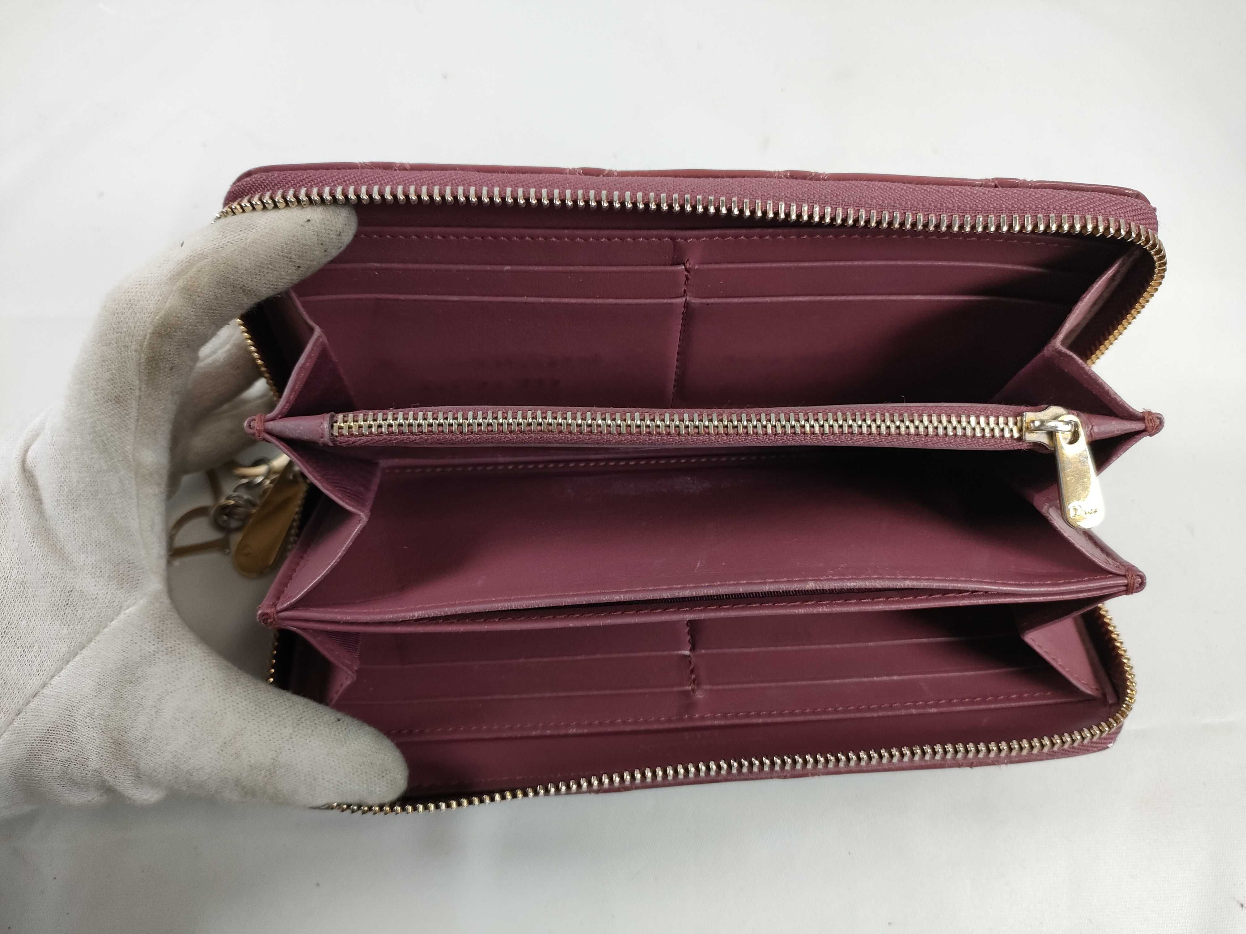 Lady Dior Lady Long Wallet — view 9